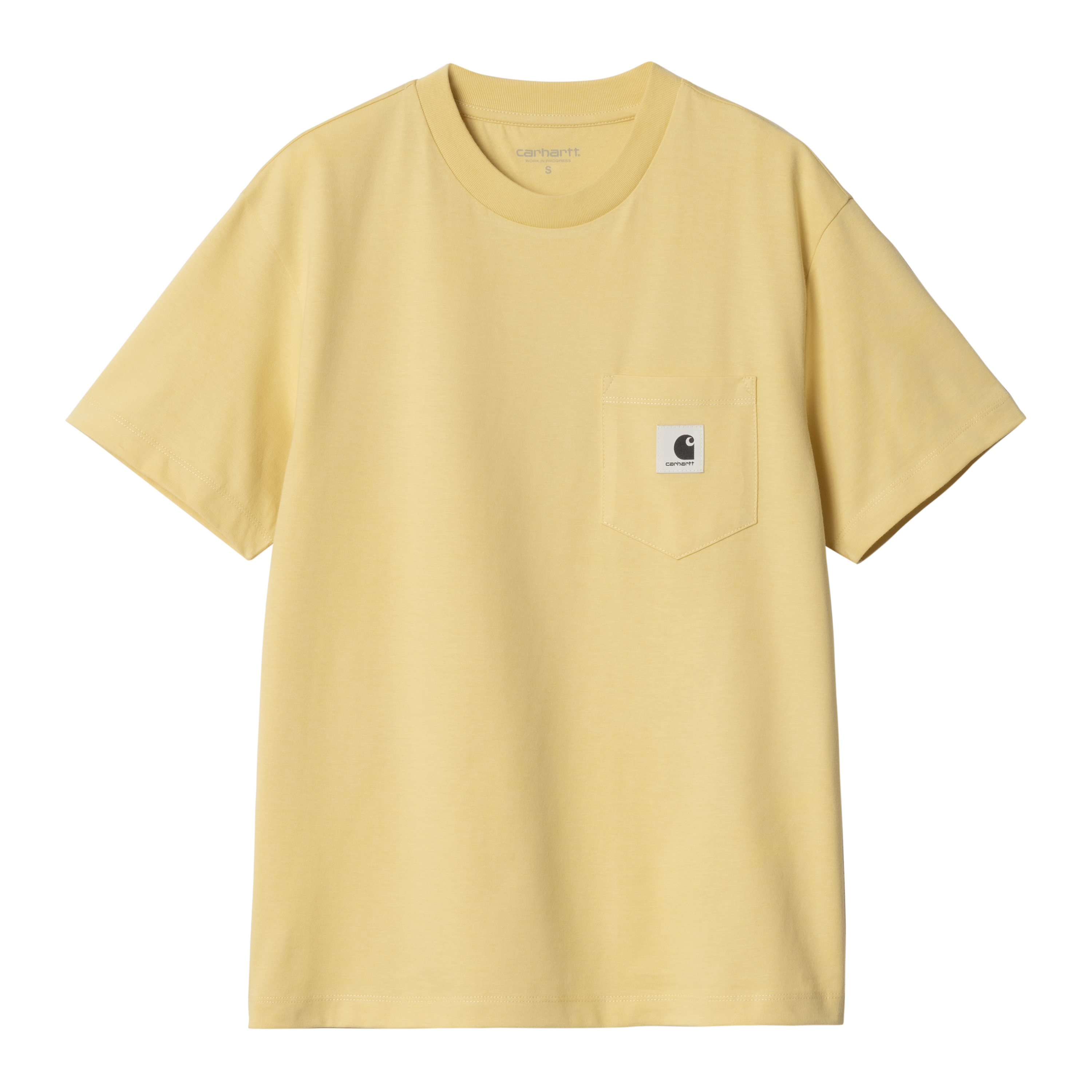 Carhartt WIP W' S/S Pocket T-Shirt, Air Yellow | Official