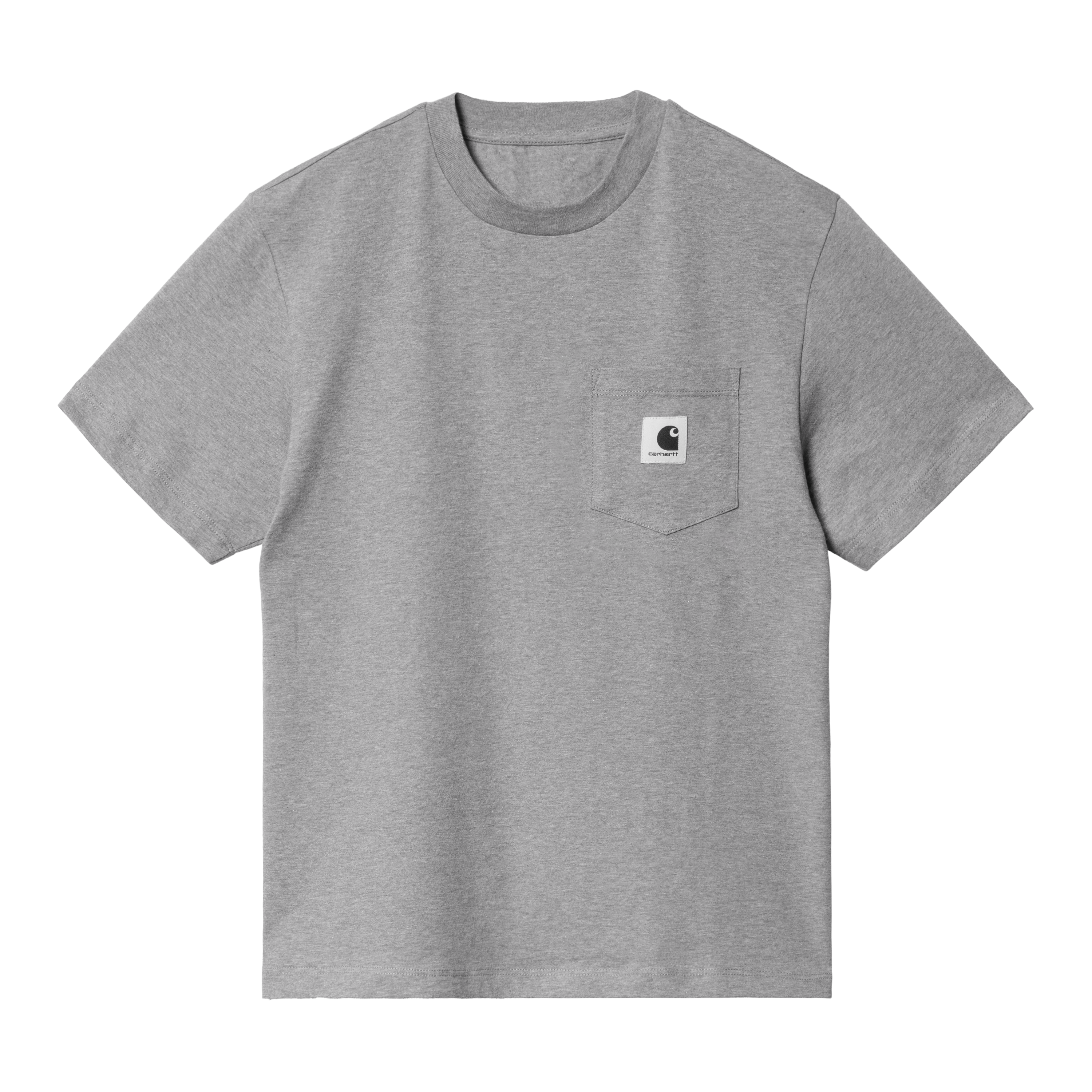 Carhartt WIP Women’s Short Sleeve Pocket T-Shirt in Grau