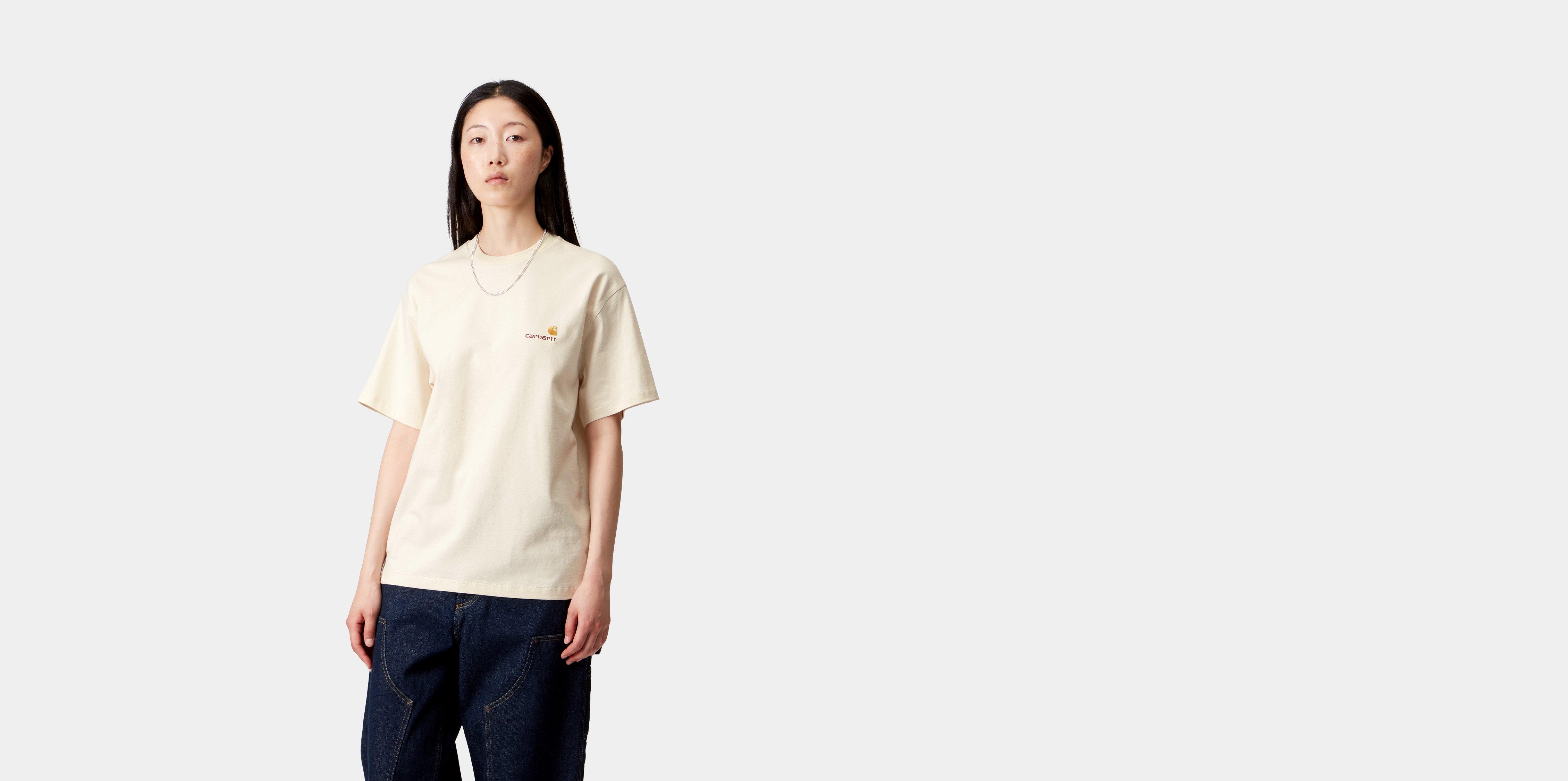 【Carhartt】 S/S AMERICAN SCRIPT T-SHIRT R6152 Carhartt WIP S/S American Script T-Shirt, Black | Official