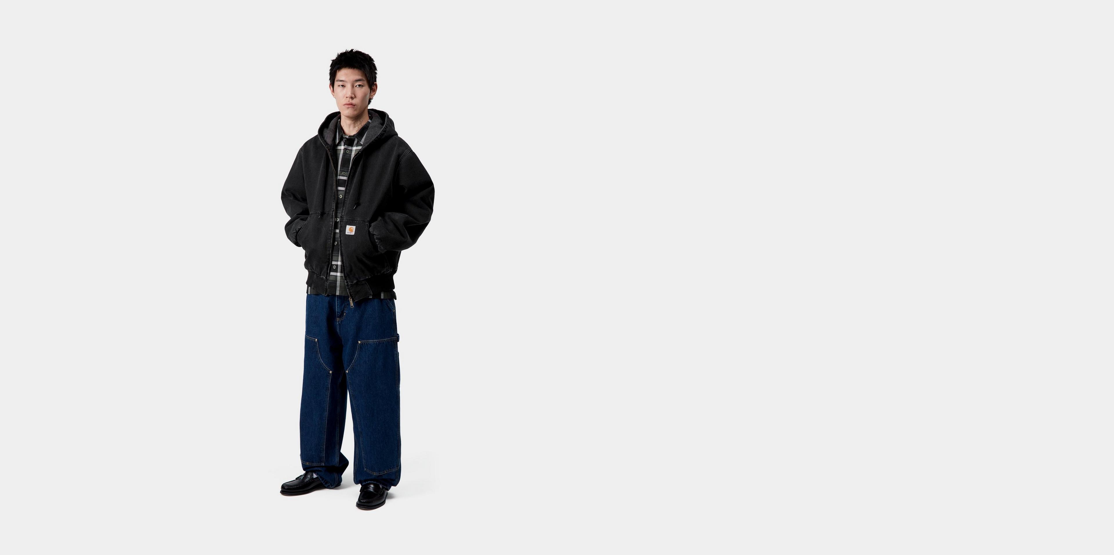 け*け様 Carhartt WIP OG アクティブジャケット デニム ブラック Carhartt WIP名作『OGアクティブジャケット』解説｜JEANS FACTORY