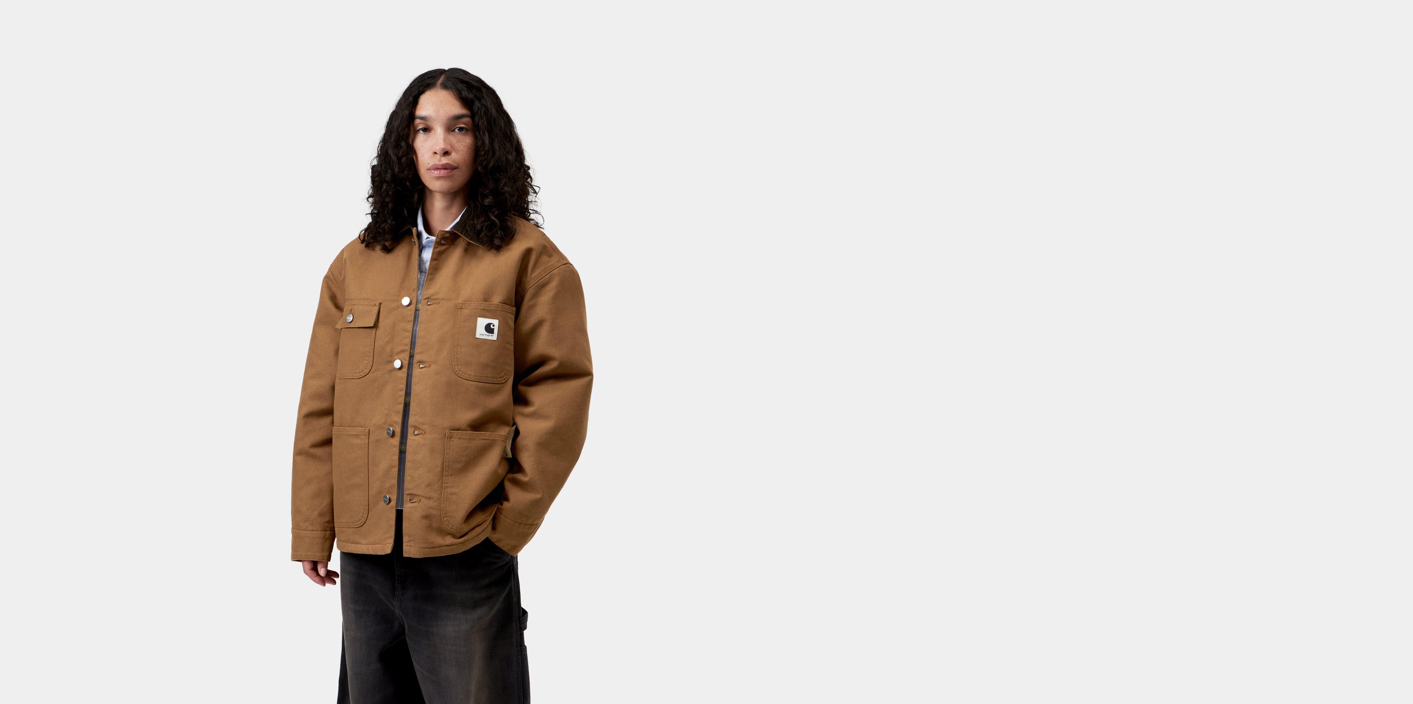 Carhartt WIP W' OG Michigan Coat WIP H Brown / Tobacco rinsed | M | Women
