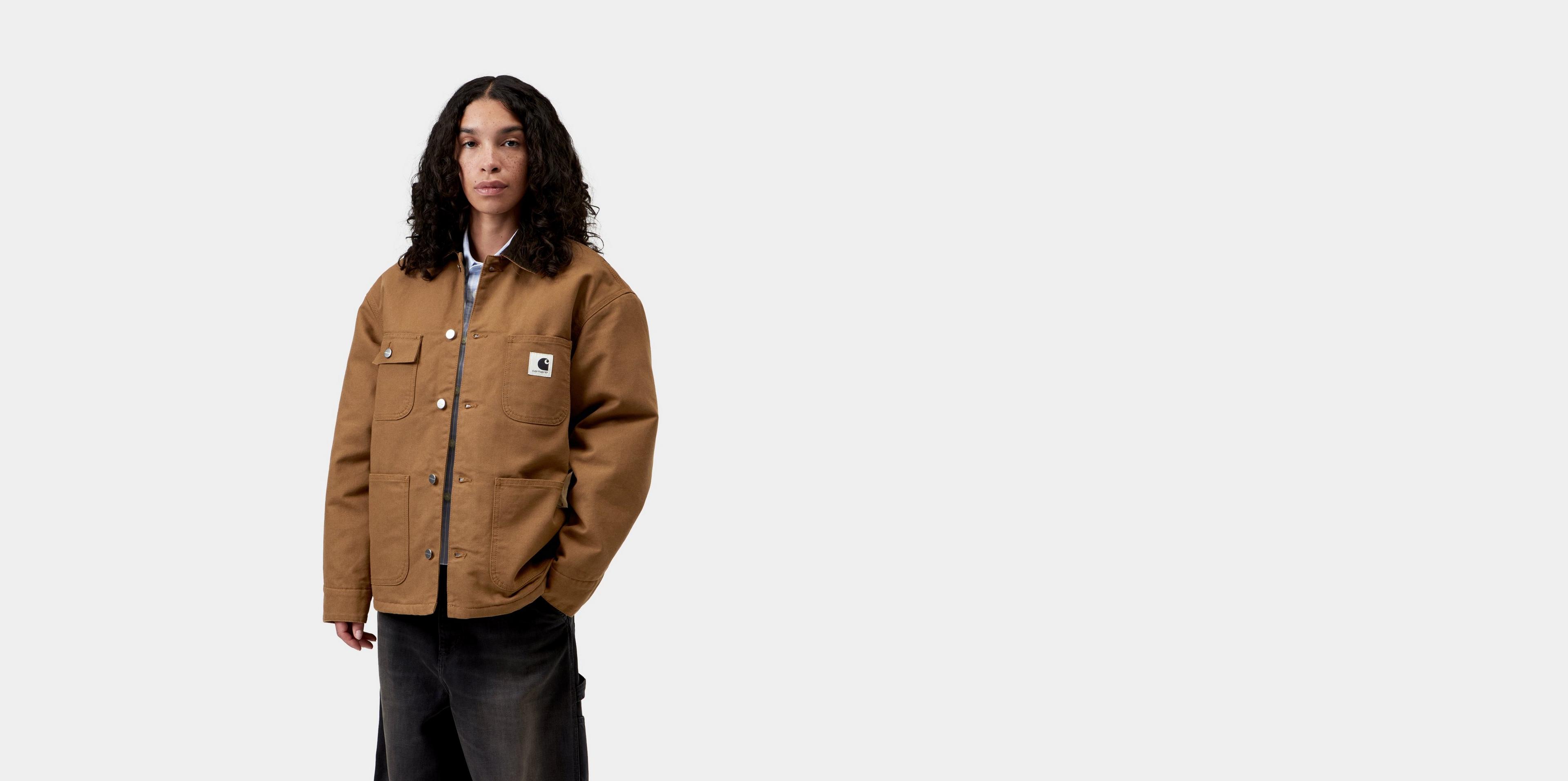 Carhartt WIP Women's OG Michigan Coat, WIP H Brown / Tobacco