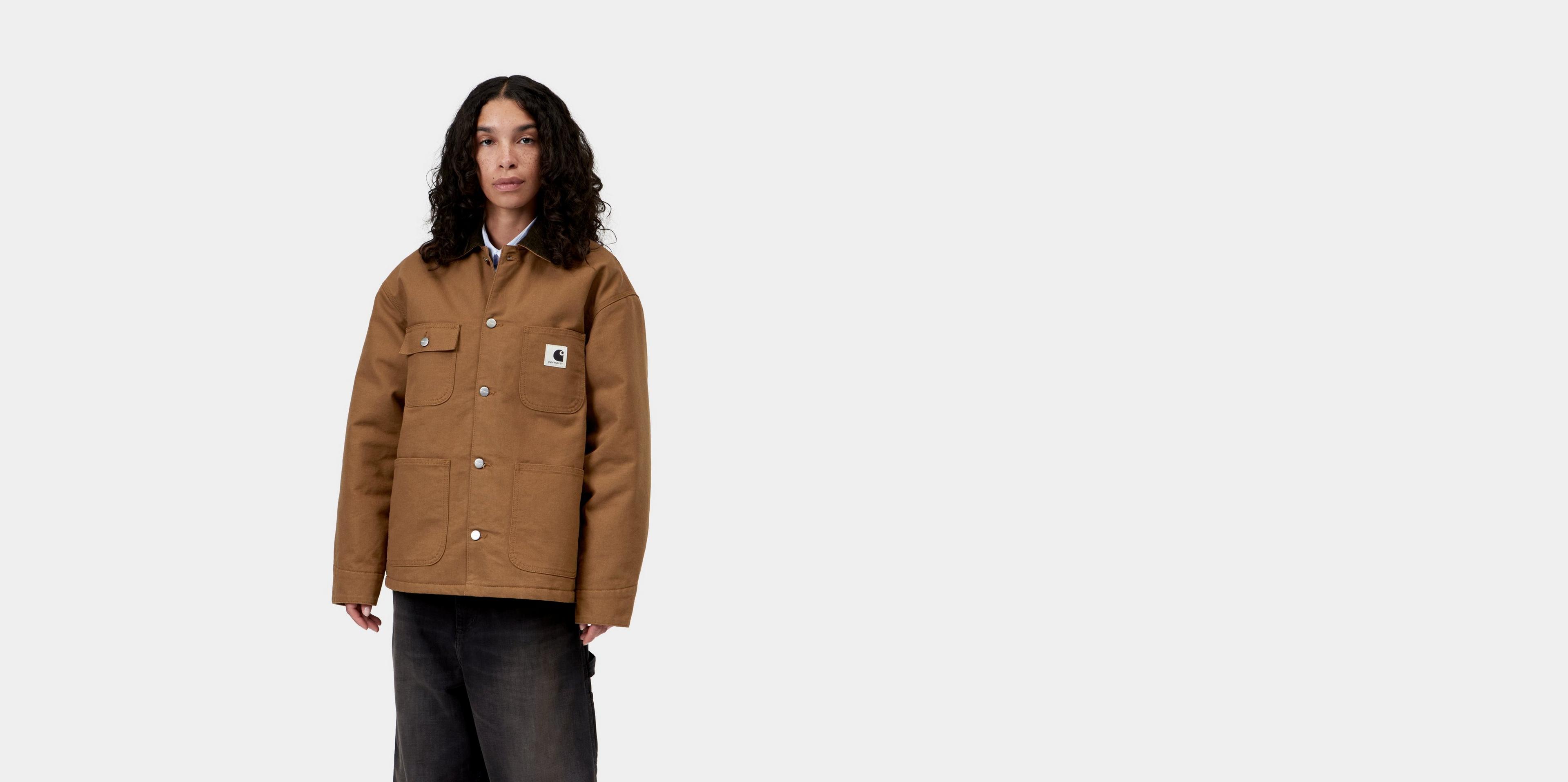 Carhartt WIP Women's OG Michigan Coat, WIP H Brown / Tobacco