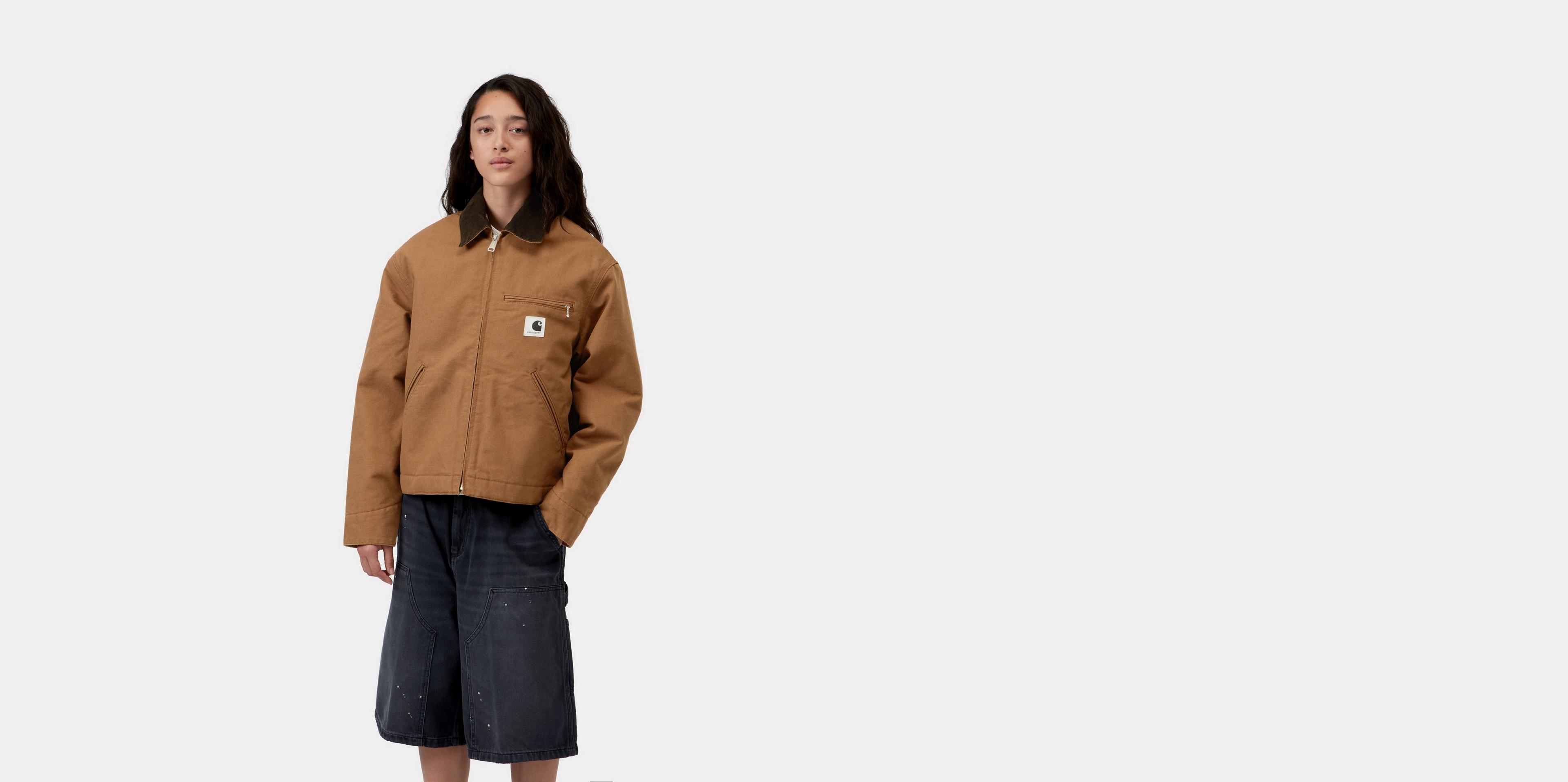 Carhartt WIP Women's OG Detroit Jacket (Winter), WIP H Brown