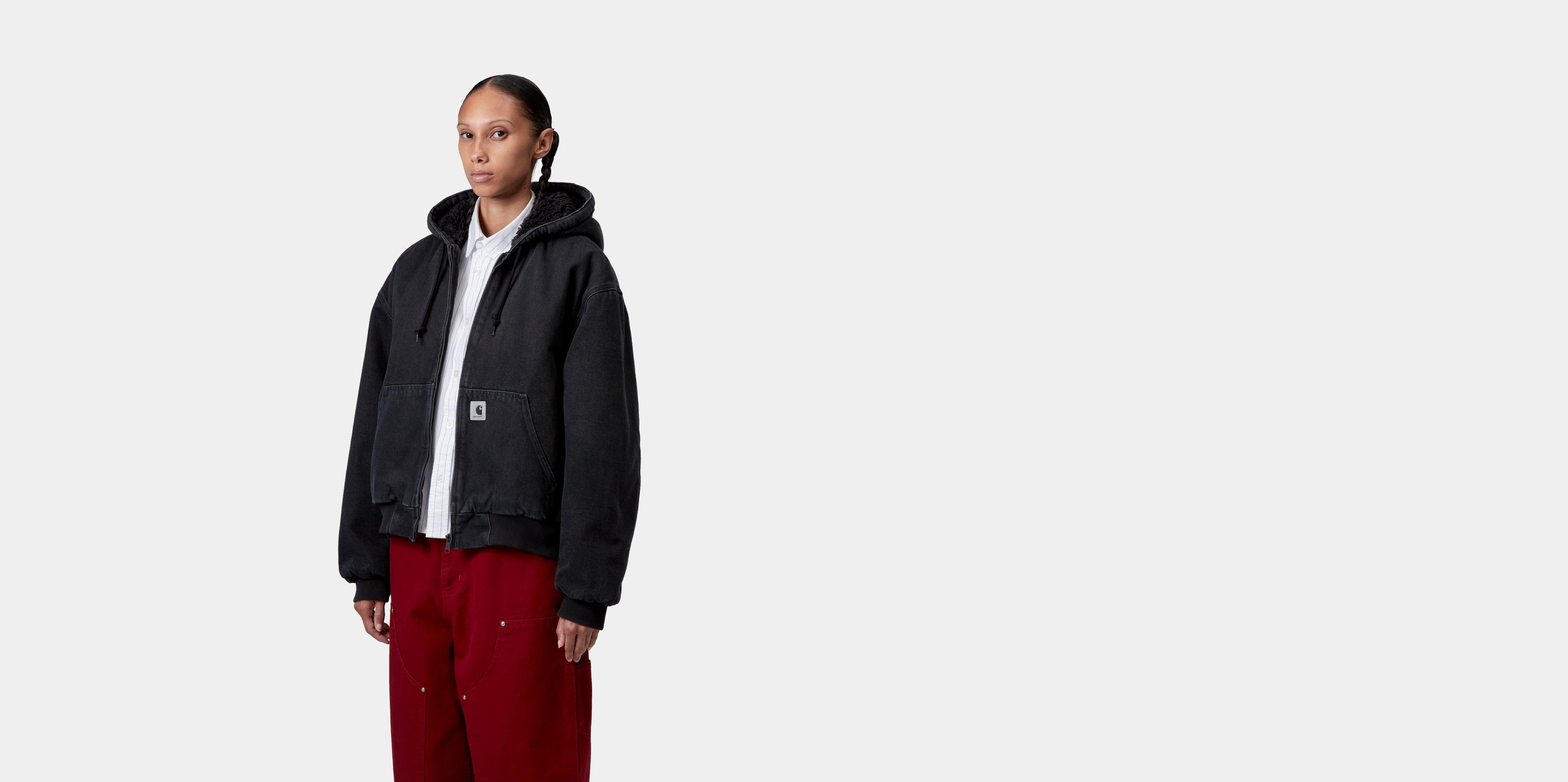 Carhartt WIP W' OG Active Jacket (Winter) Black stone washed | L | Women