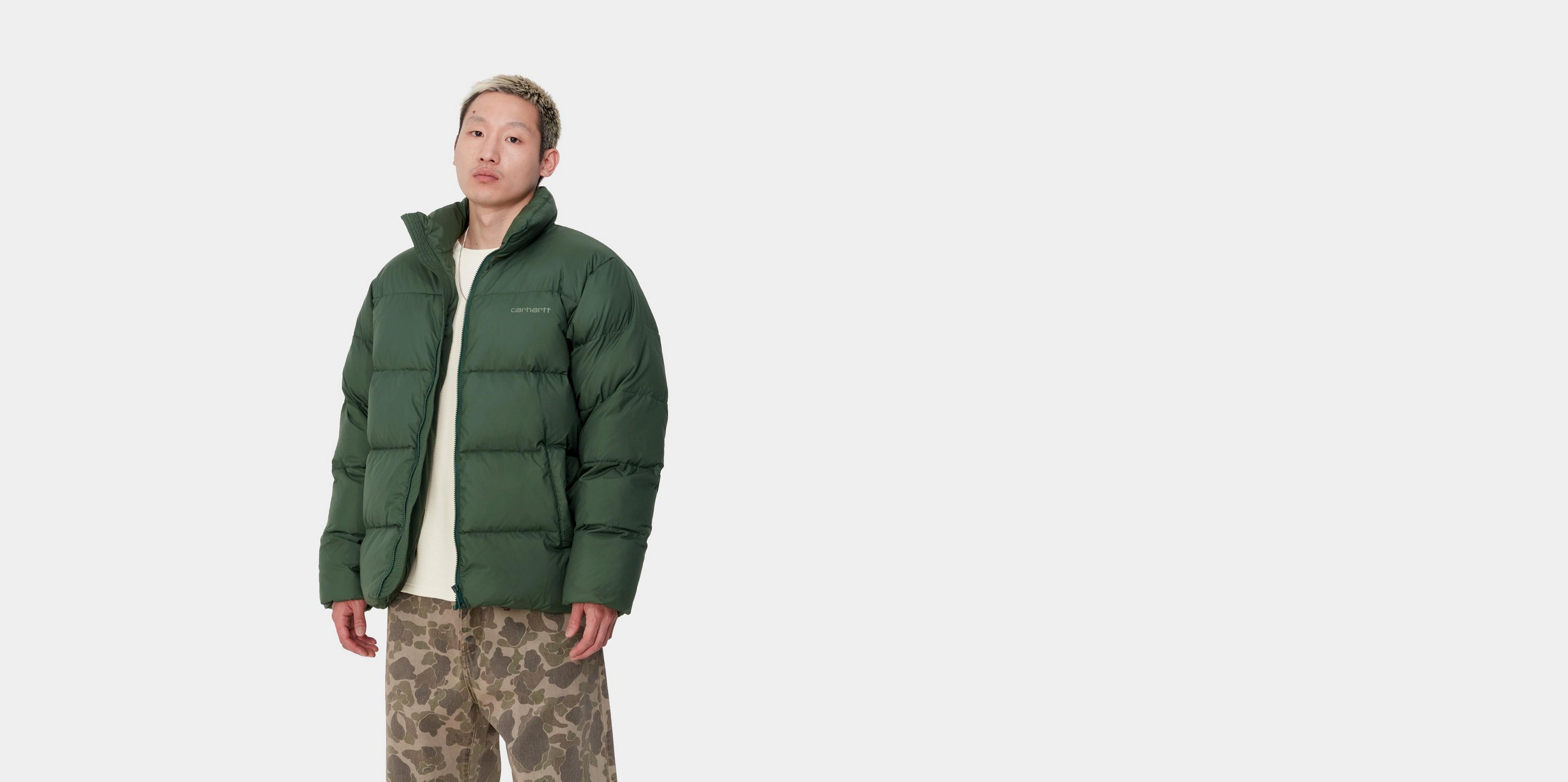 [CARHARTT]★SPRINGFIELD JACKET Green Springfield Jacket by Carhartt Work In Progress on Sale