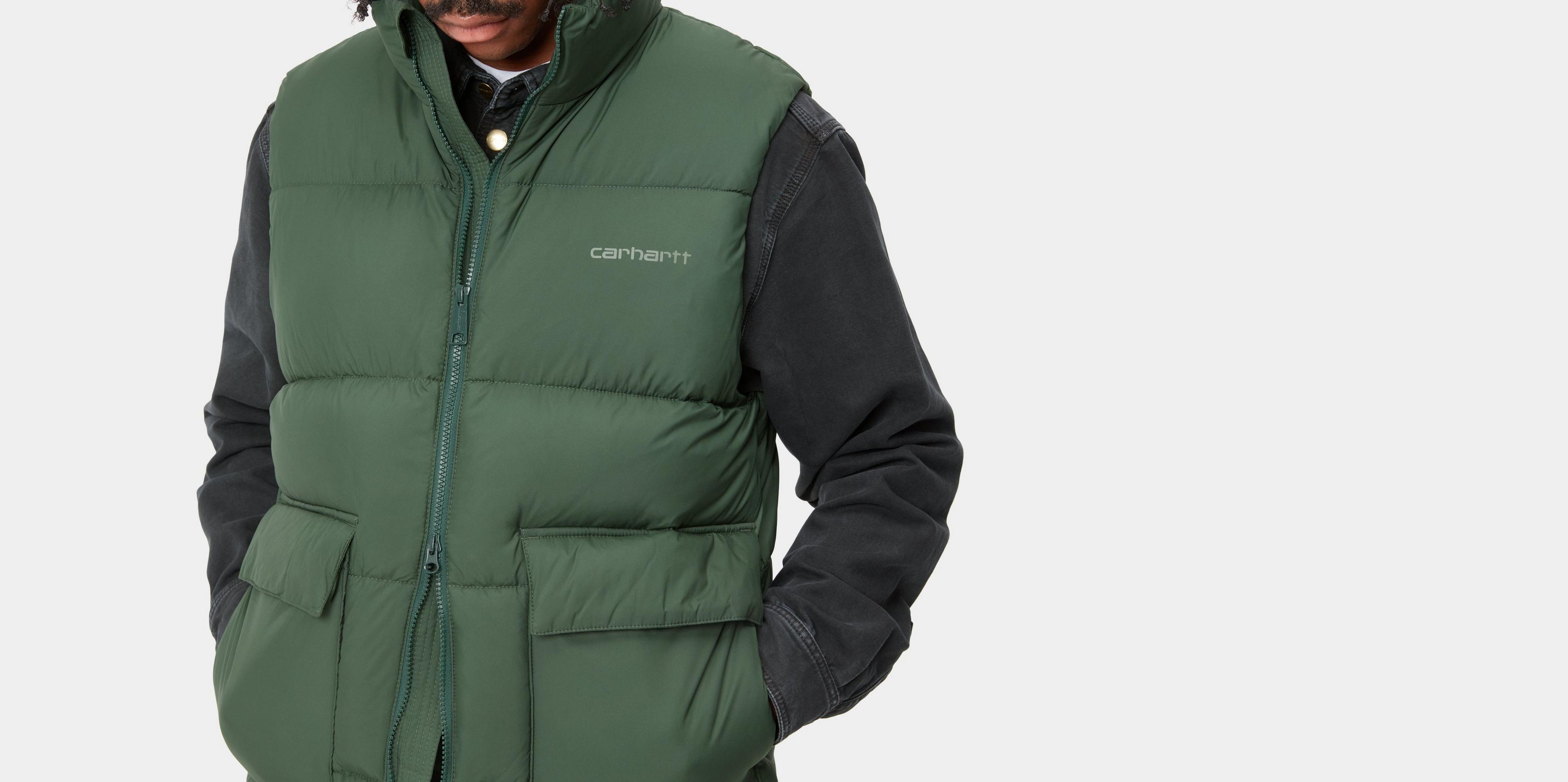 Carhartt WIP Springfield Vest, Sycamore Tree / Duck Green