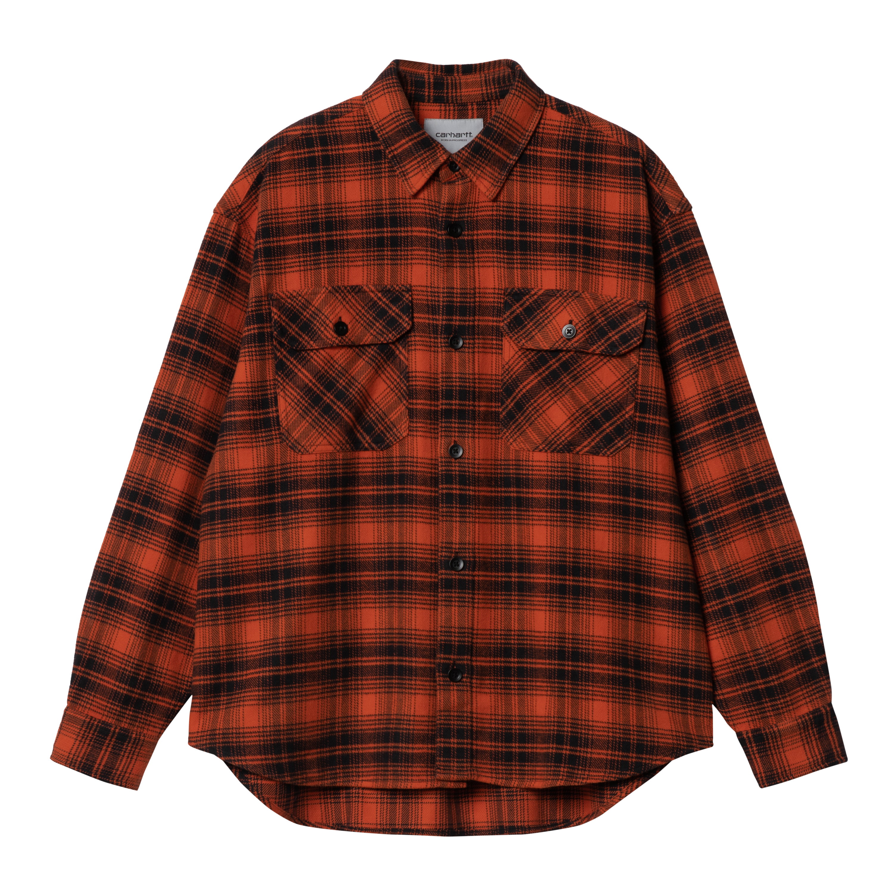 Carhartt WIP Long Sleeve Krenz Shirt in Red