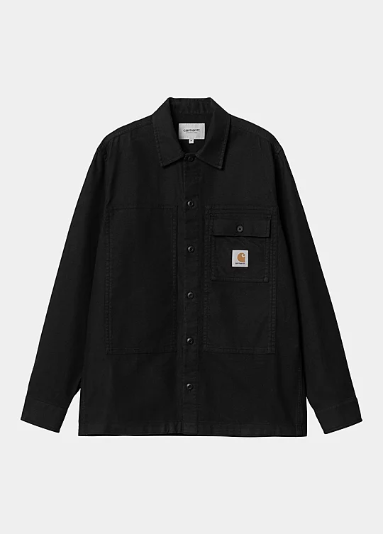 Carhartt WIP Long Sleeve Charter Shirt Noir