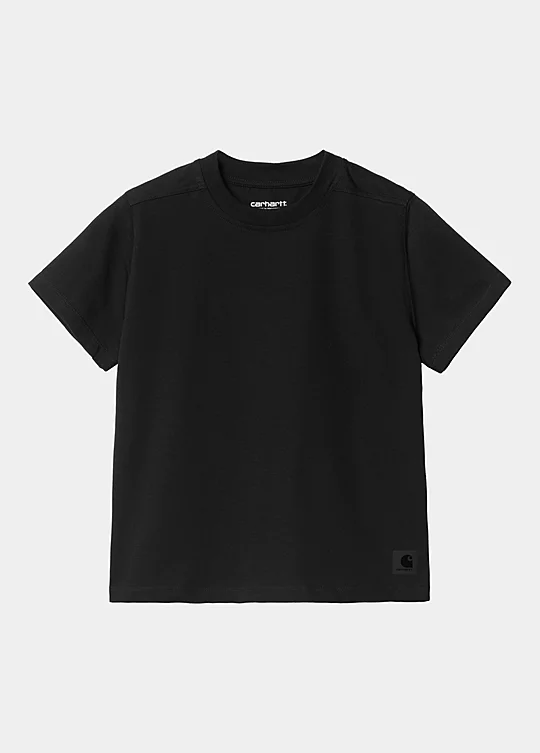Carhartt WIP Women’s Short Sleeve Senta T-Shirt in Nero
