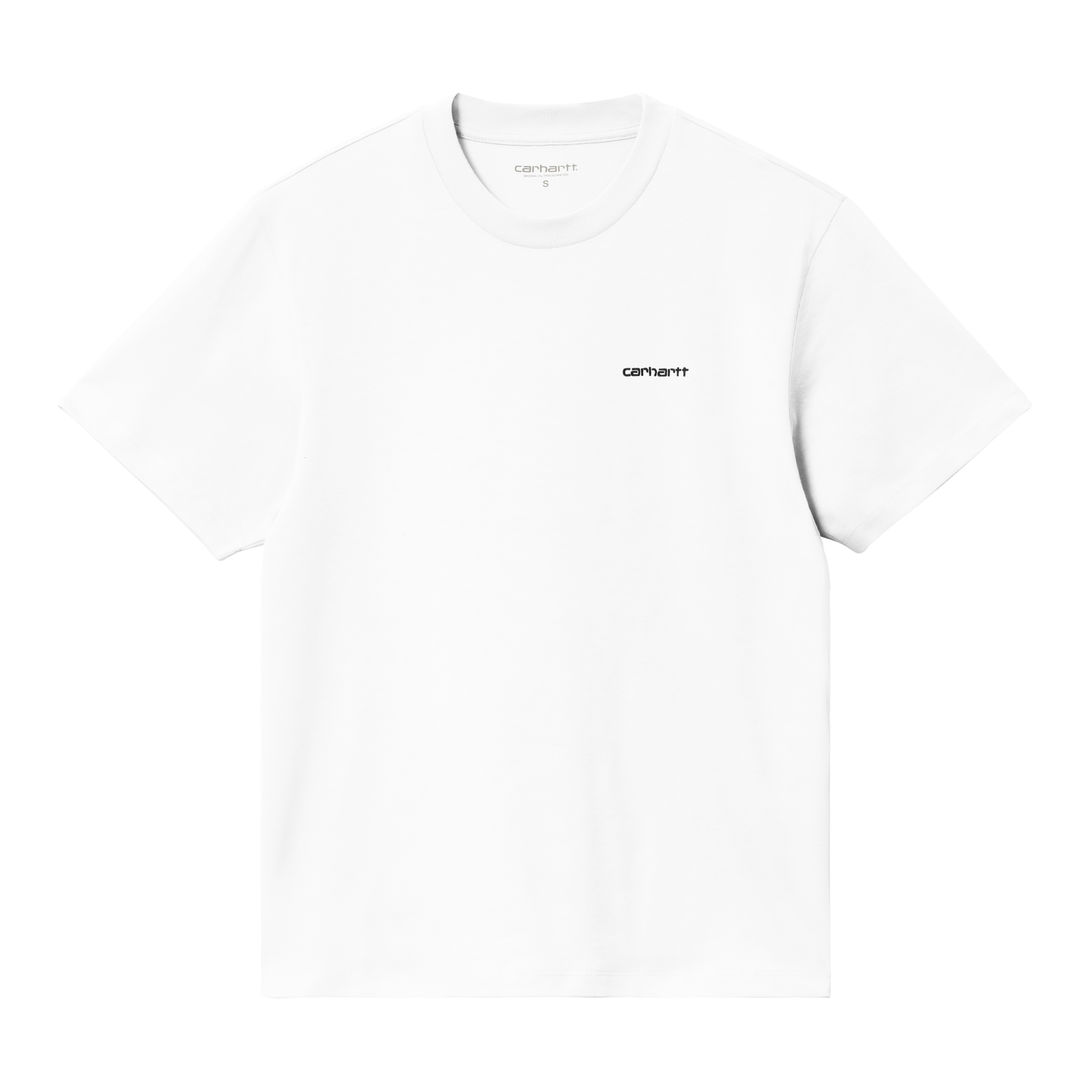 Carhartt WIP Women’s Short Sleeve Script Embroidery T-Shirt in Weiß