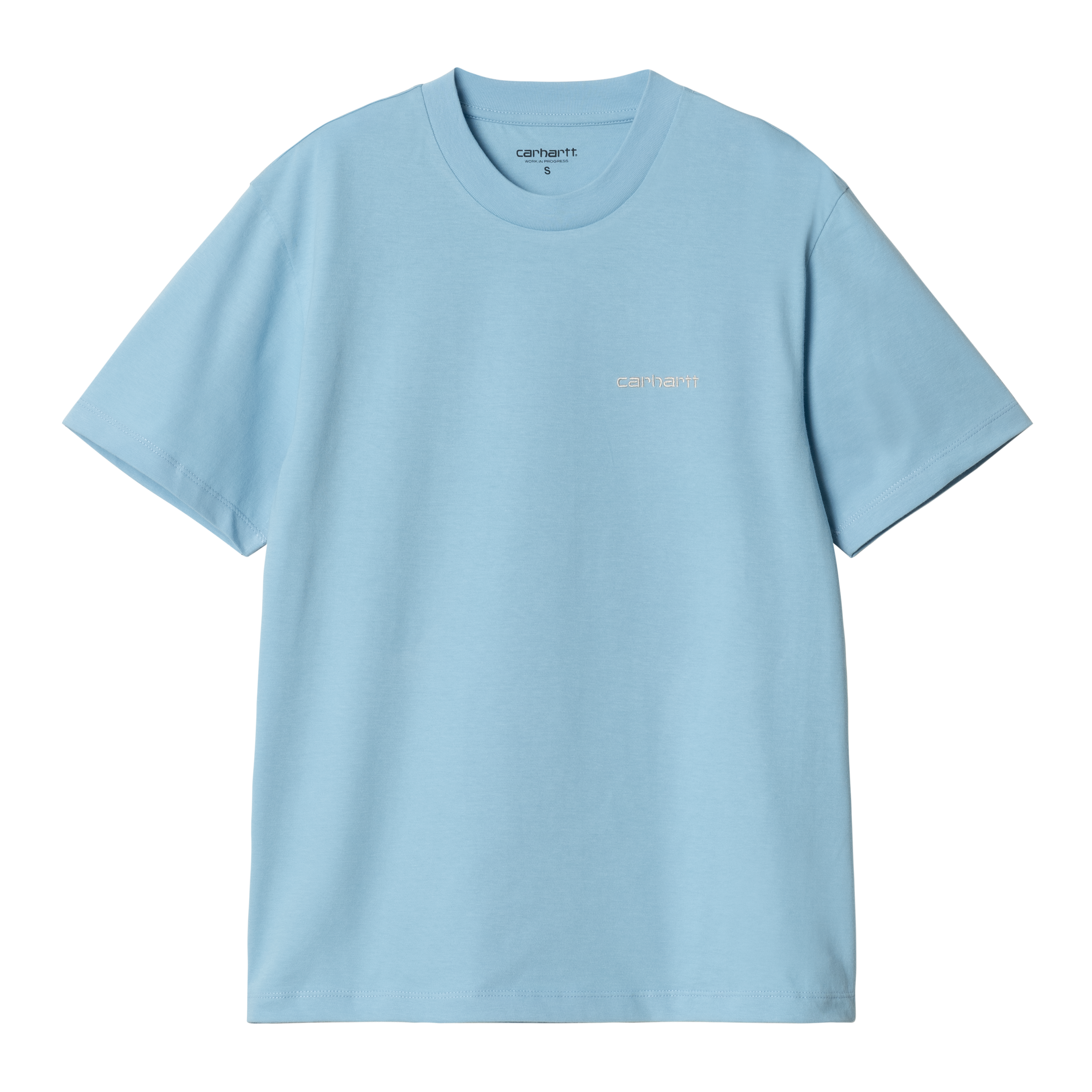 Tシャツ・カットソー Carhartt WIP \"Script Embroidery\" t-shirt Blue T-shirt Script embroidery Bleu Carhartt Wip - Homme | Citadium