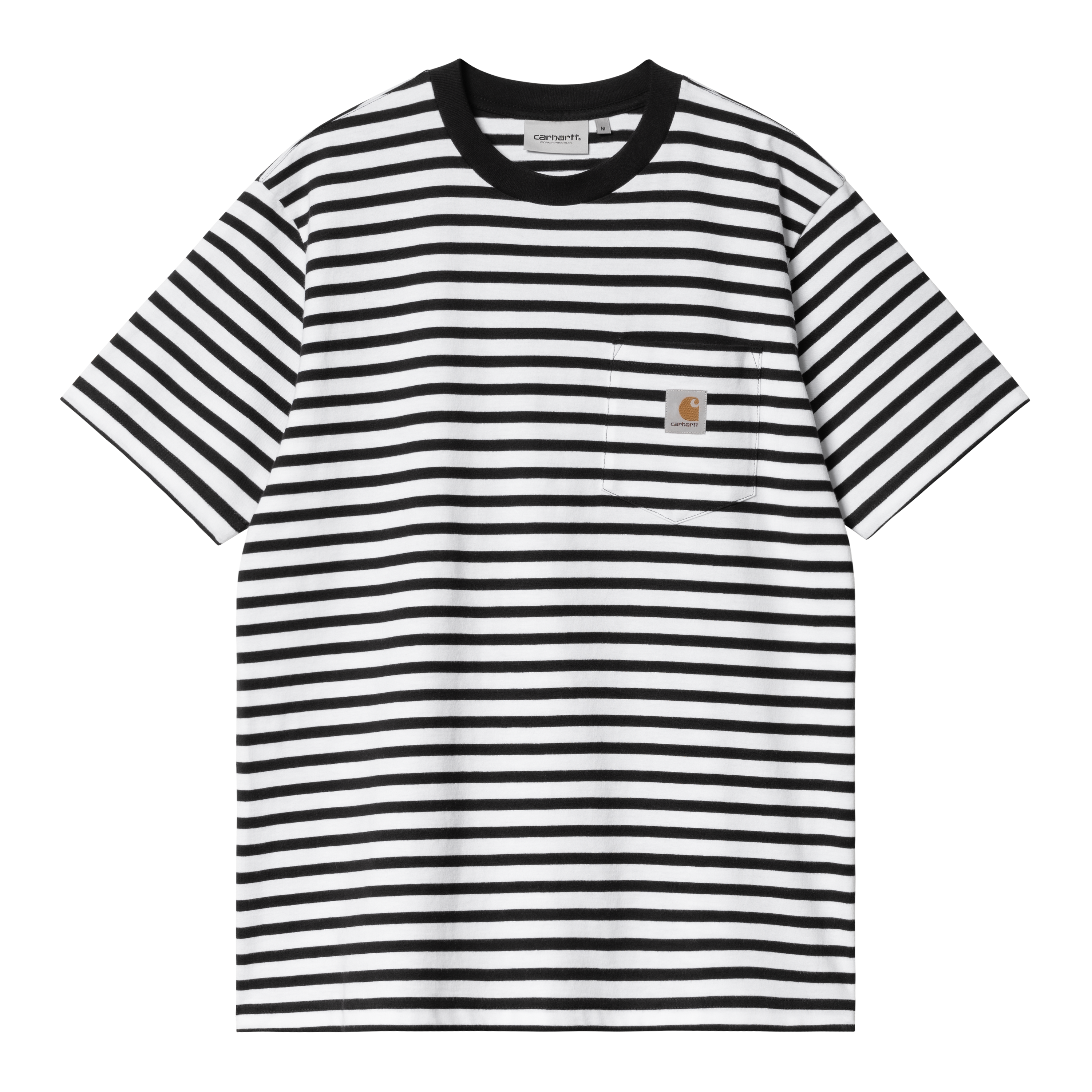 Carhartt WIP Short Sleeve Seidler Pocket T-Shirt en Negro