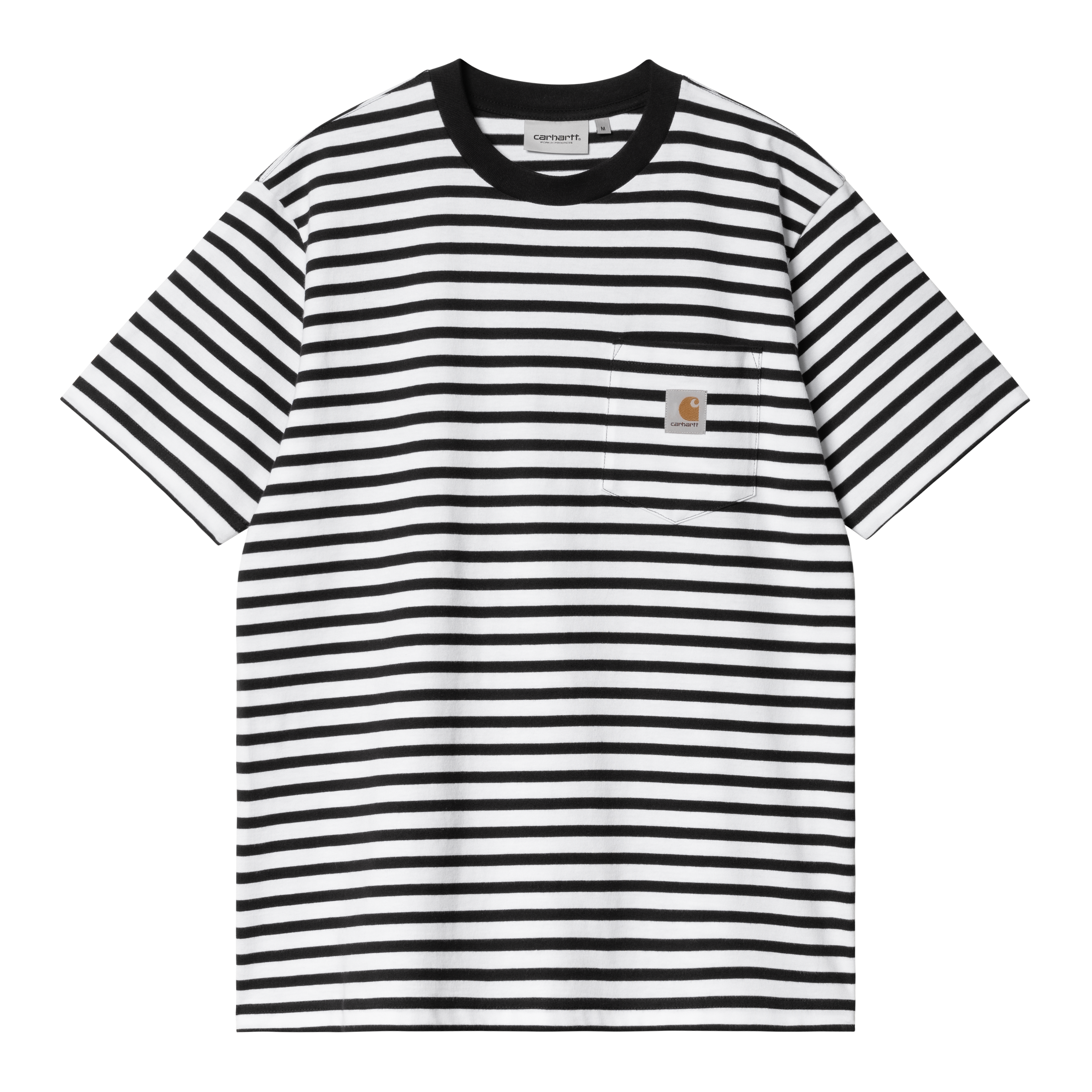 Carhartt WIP Short Sleeve Seidler Pocket T-Shirt Noir