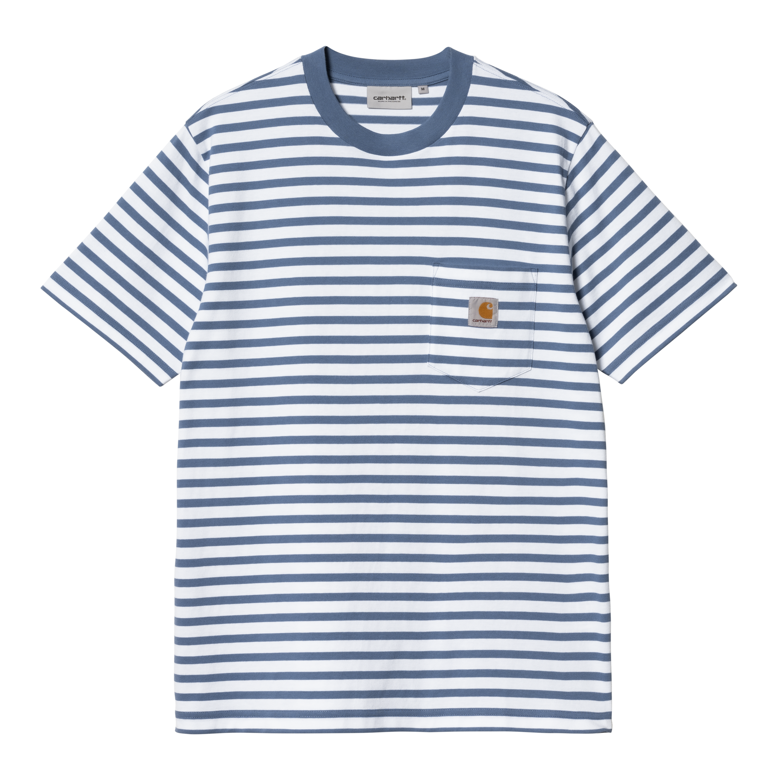 Carhartt WIP Short Sleeve Seidler Pocket T-Shirt en Azul