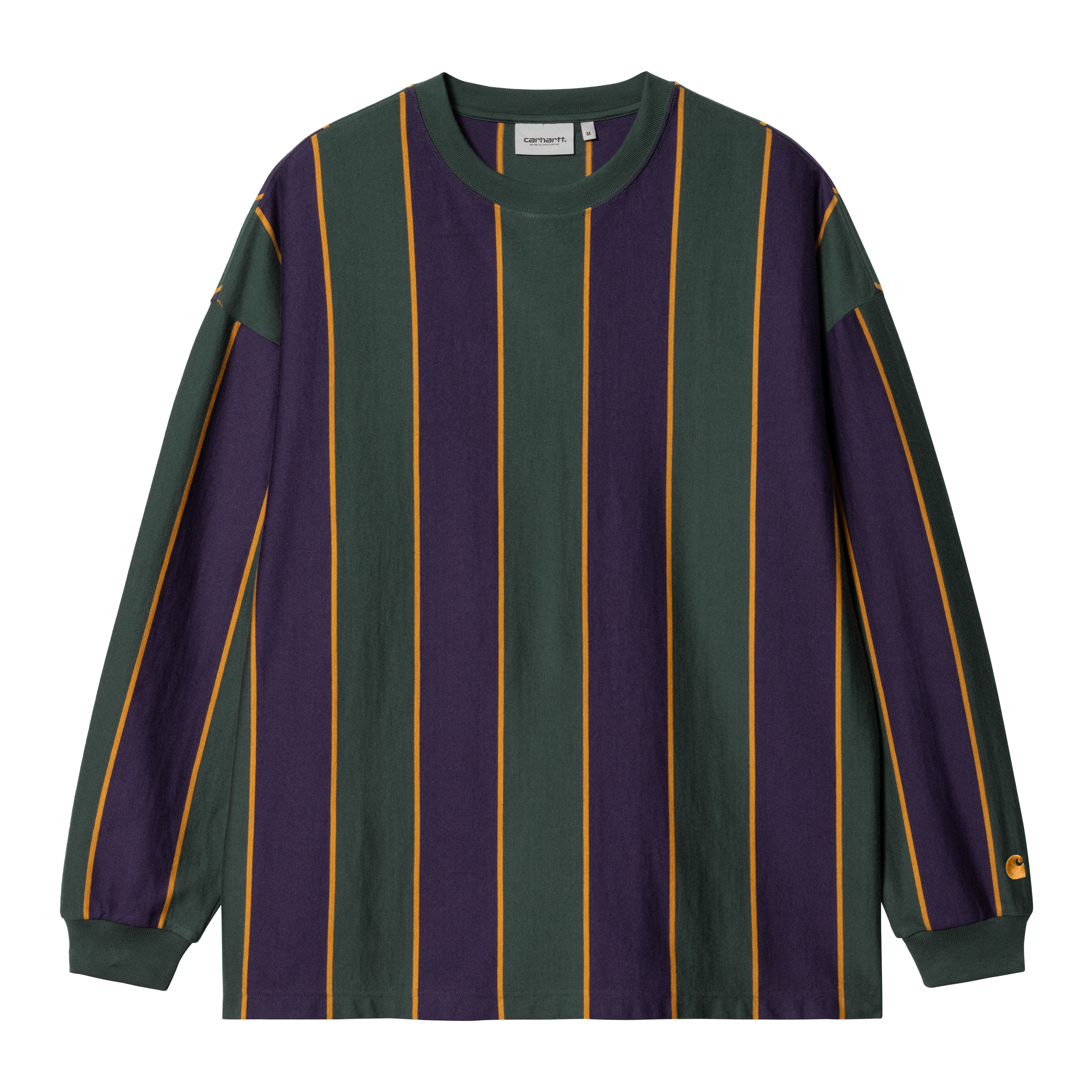 Carhartt WIP Long Sleeve Ruben T-Shirt in Multicolor