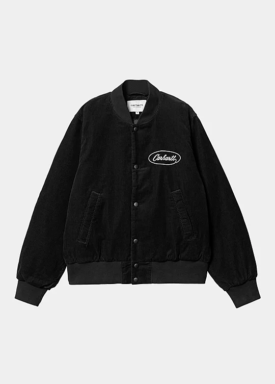 Carhartt WIP Women’s Rugged Letterman Jacket in Black