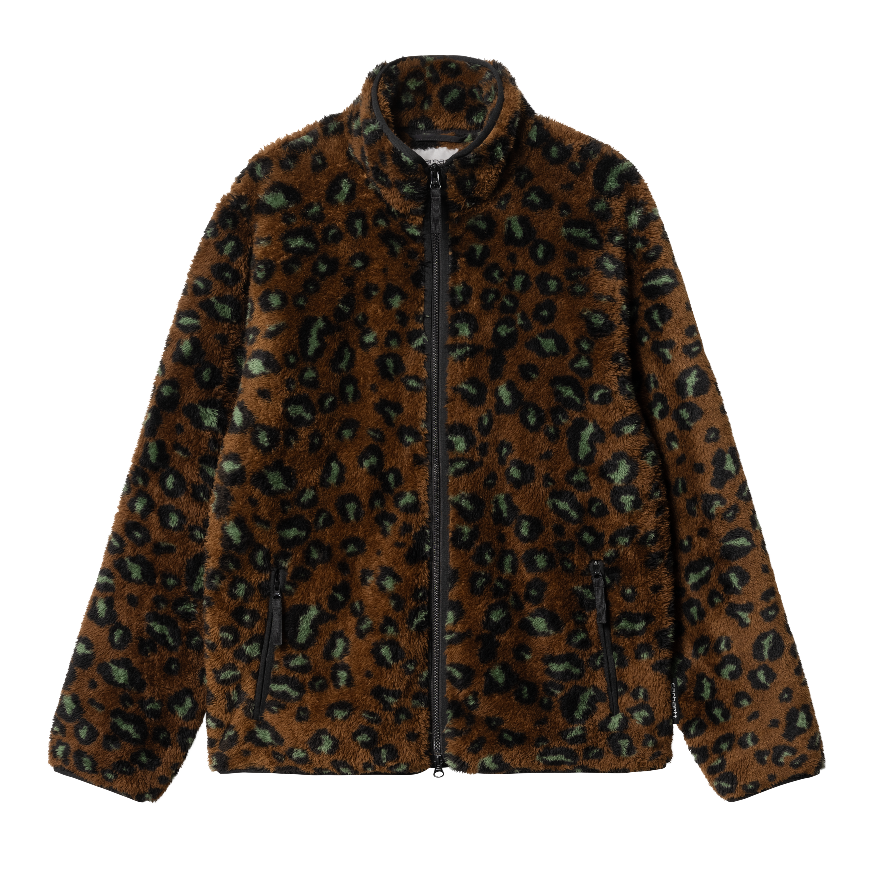 Carhartt WIP Jebson Sweat Jacket Camo Leo Tamarind Black Official Online Store