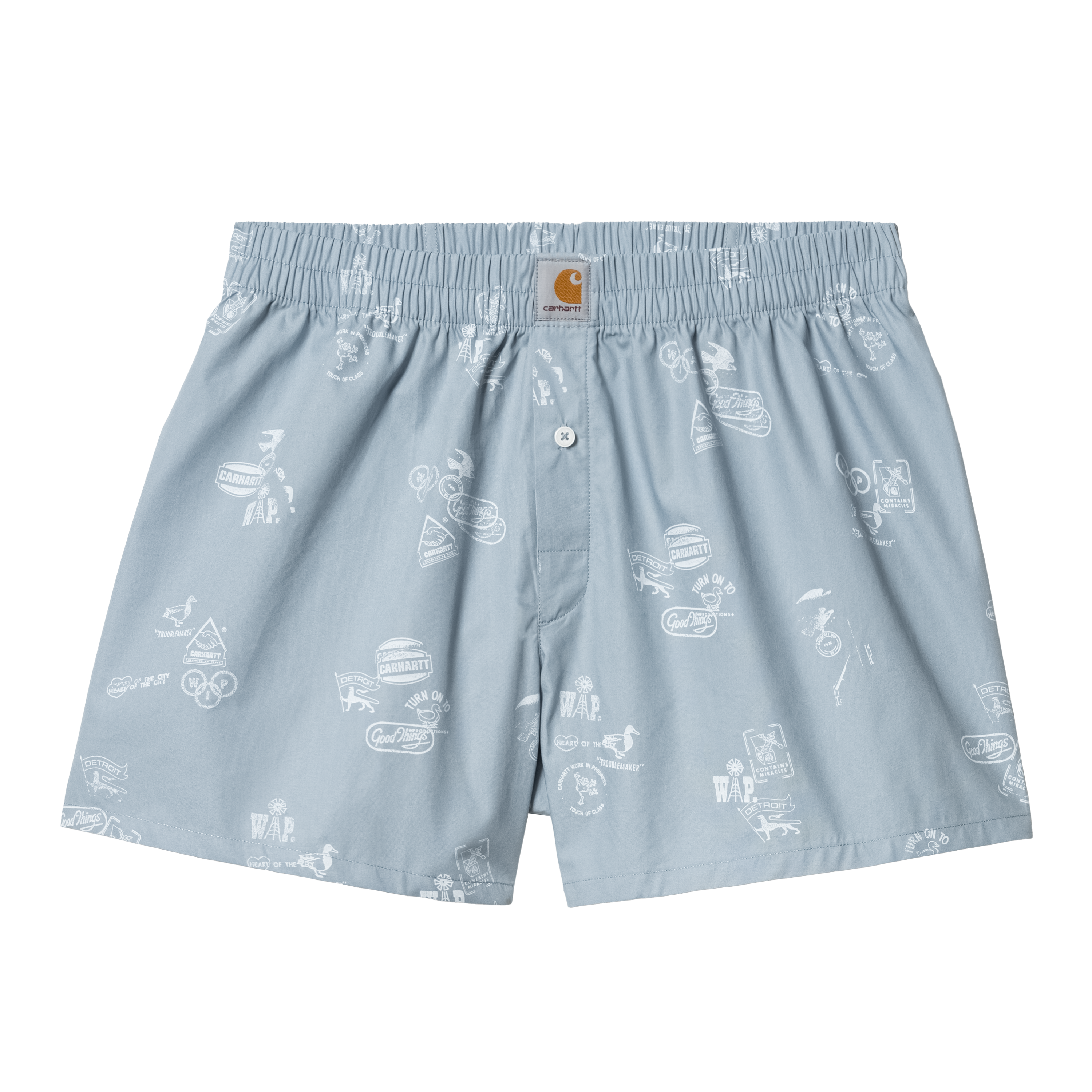 Carhartt WIP Cotton Boxer in Blue