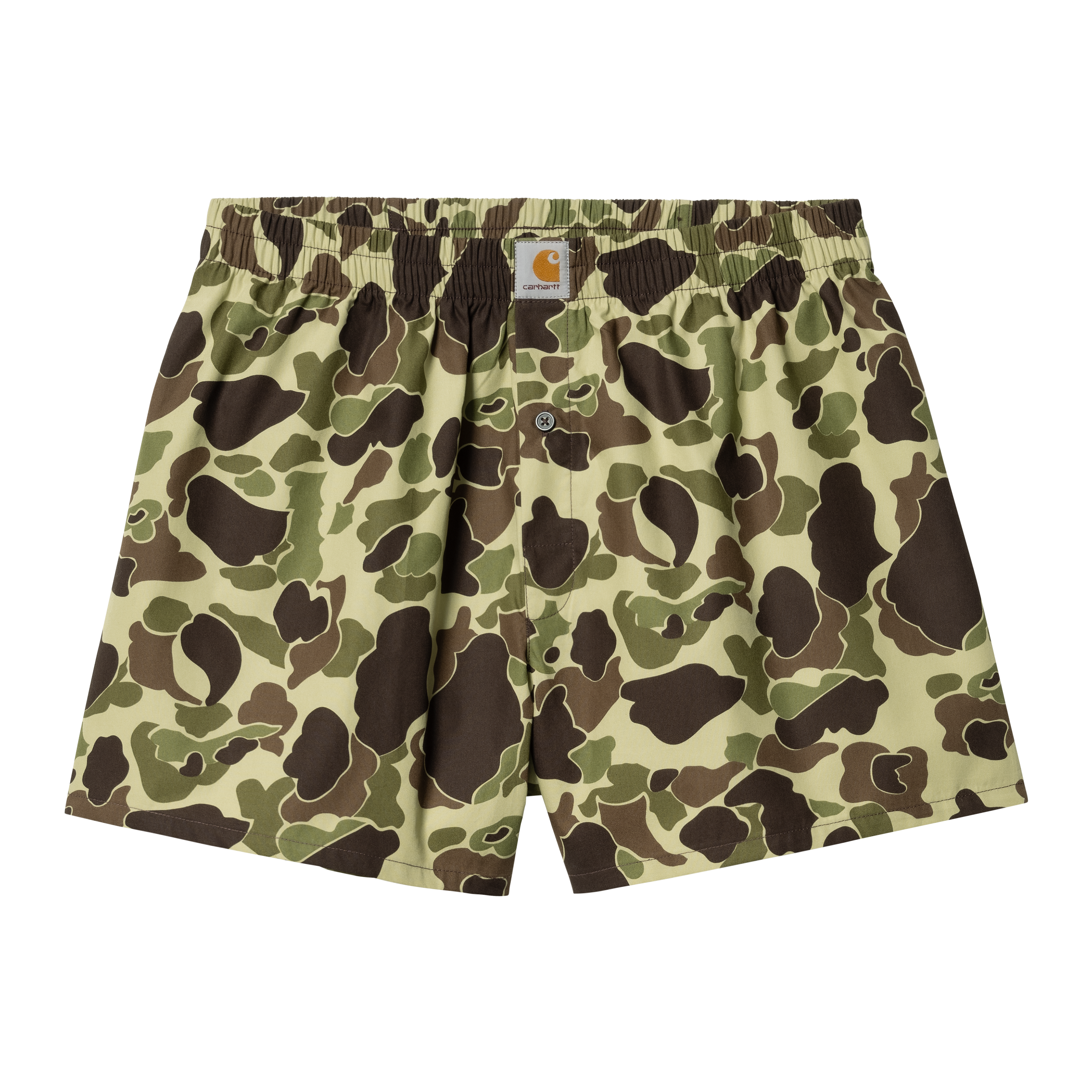 Carhartt WIP Cotton Boxer Camo Duck, Green | green|camo | L | Men
