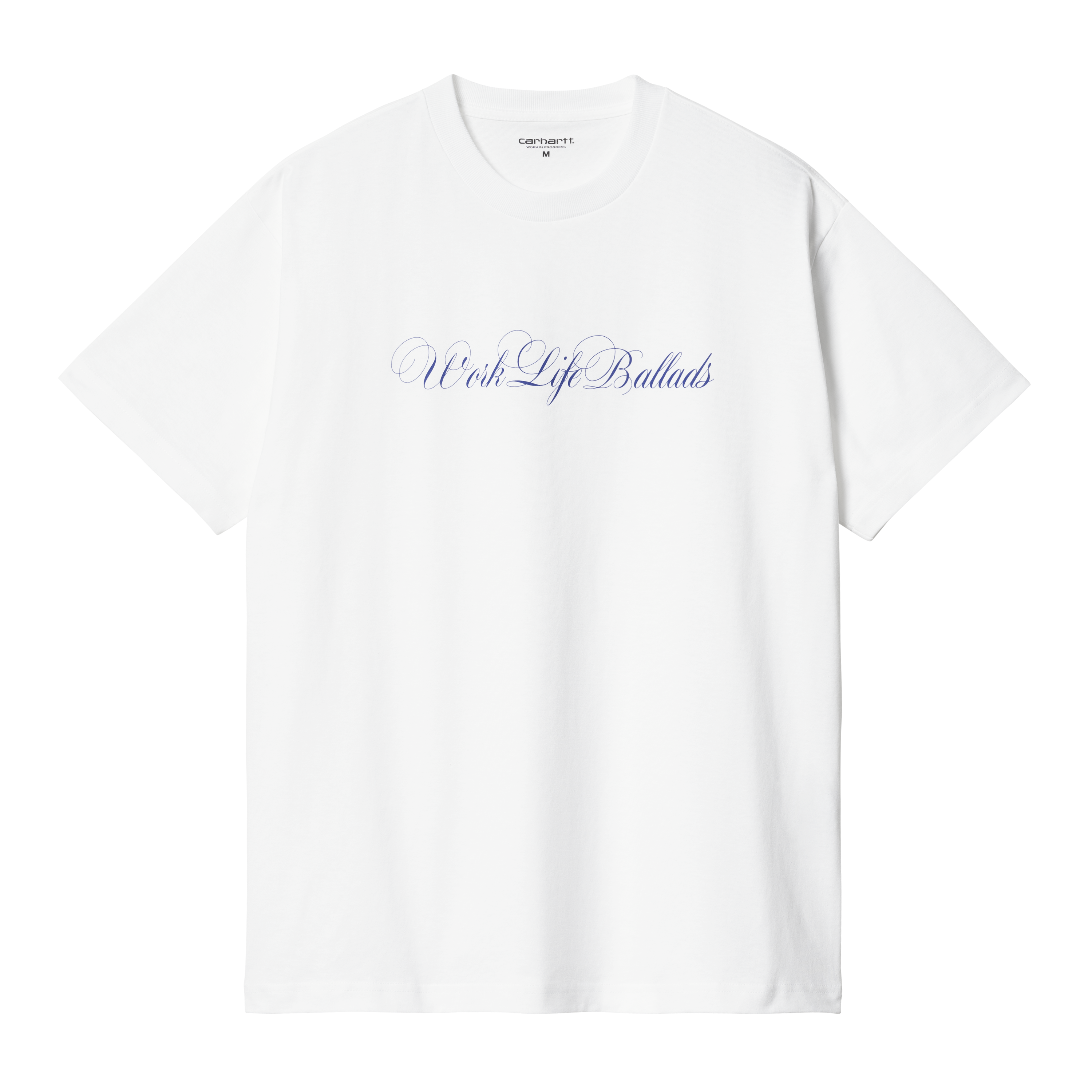 Carhartt WIP Short Sleeve Work Life Ballads T-Shirt in White