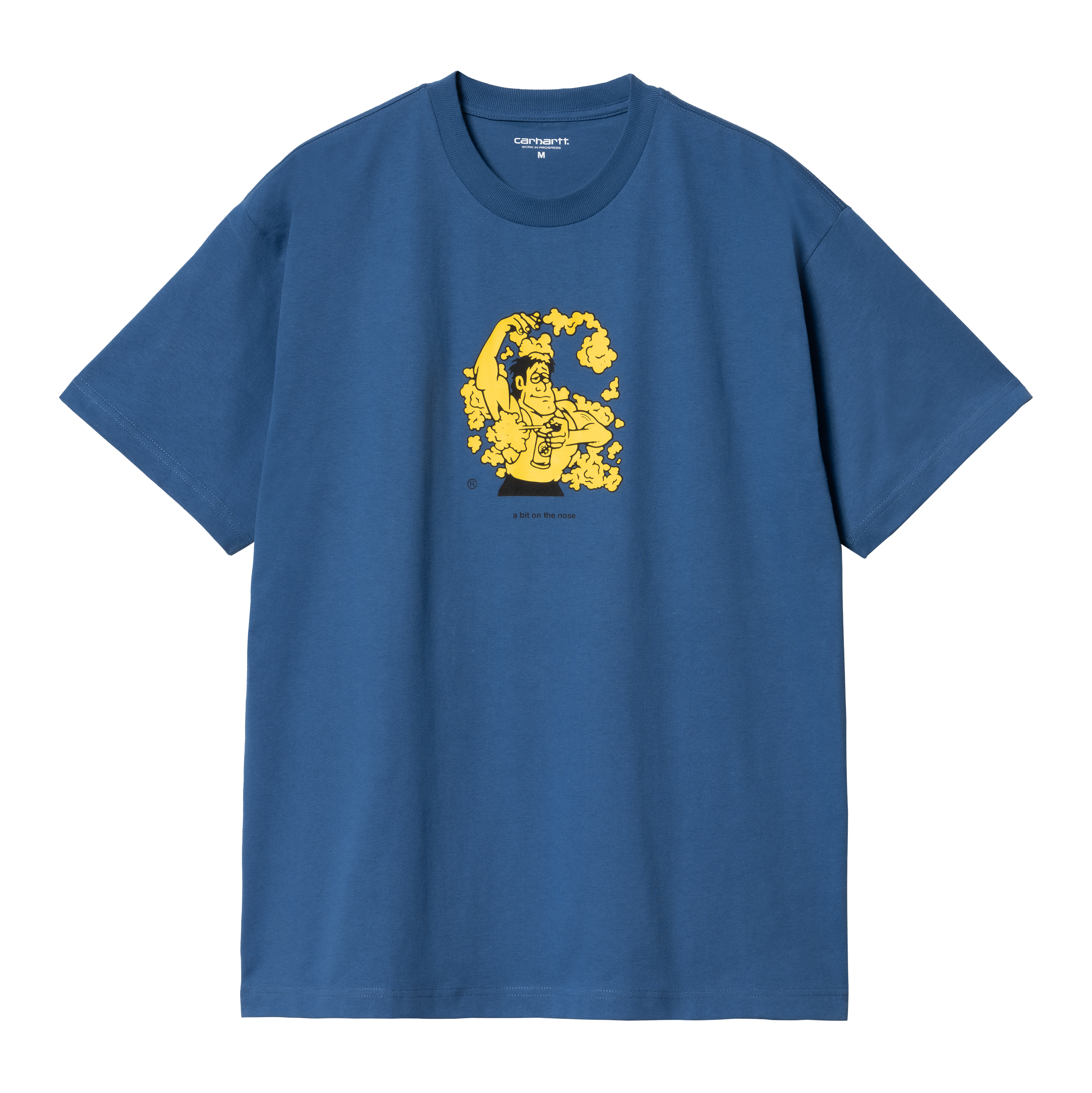 Carhartt WIP Short Sleeve Deo T-Shirt in Blue