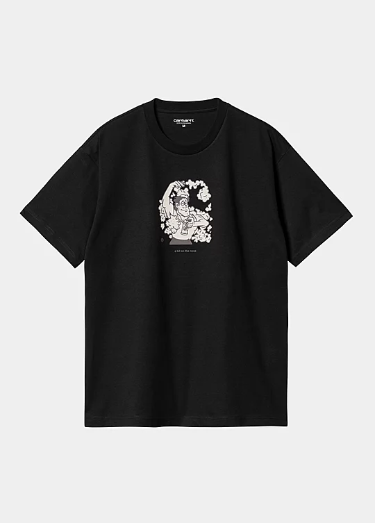 Carhartt WIP Short Sleeve Deo T-Shirt in Black