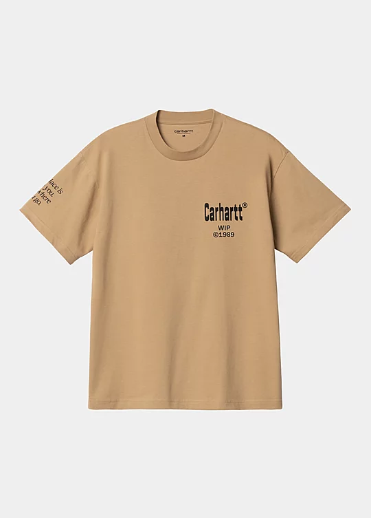 Carhartt WIP Short Sleeve Home T-Shirt in Brown