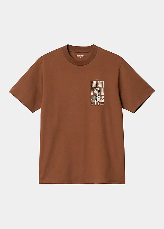 Carhartt WIP Short Sleeve Workaway T-Shirt Marron