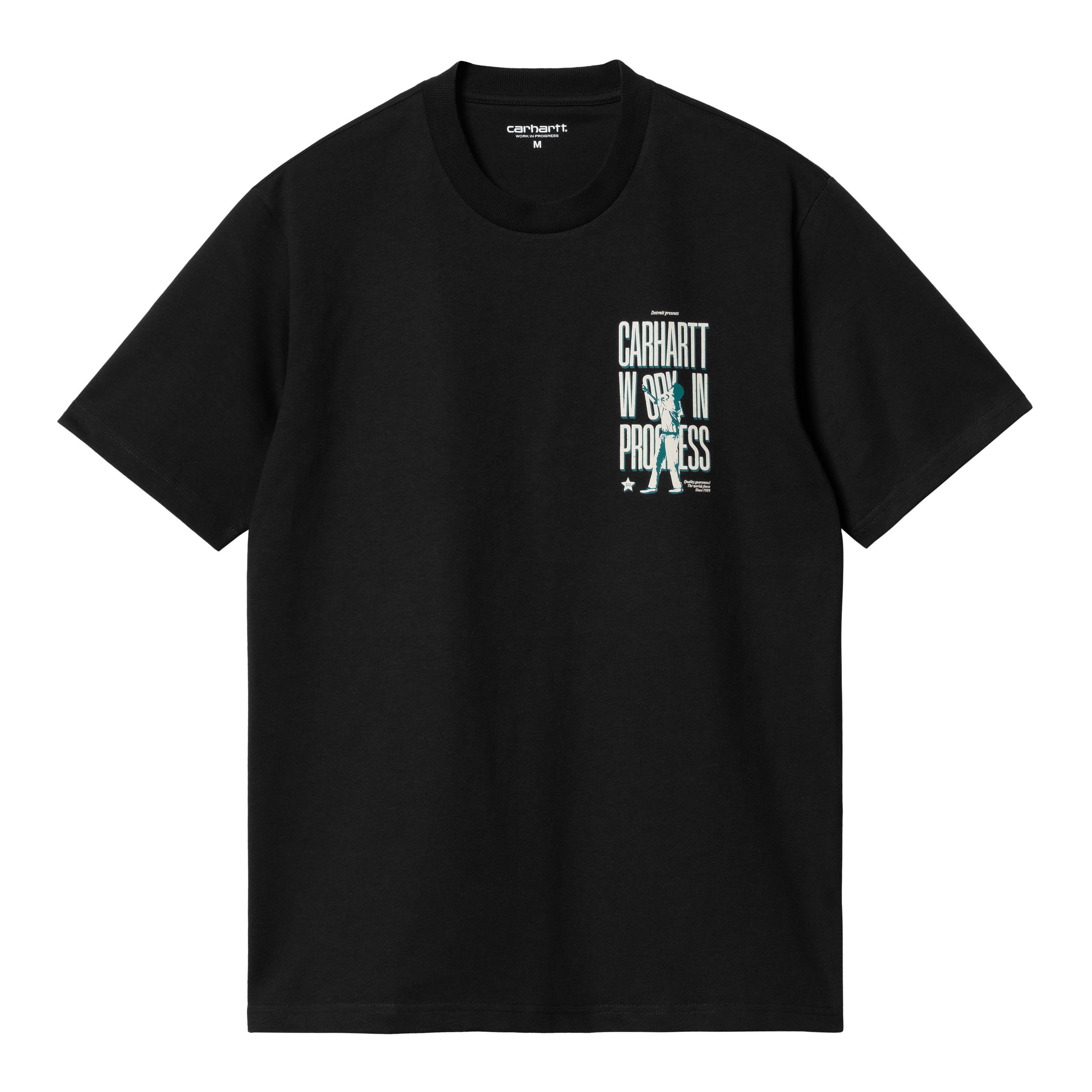 Carhartt WIP Short Sleeve Workaway T-Shirt en Negro