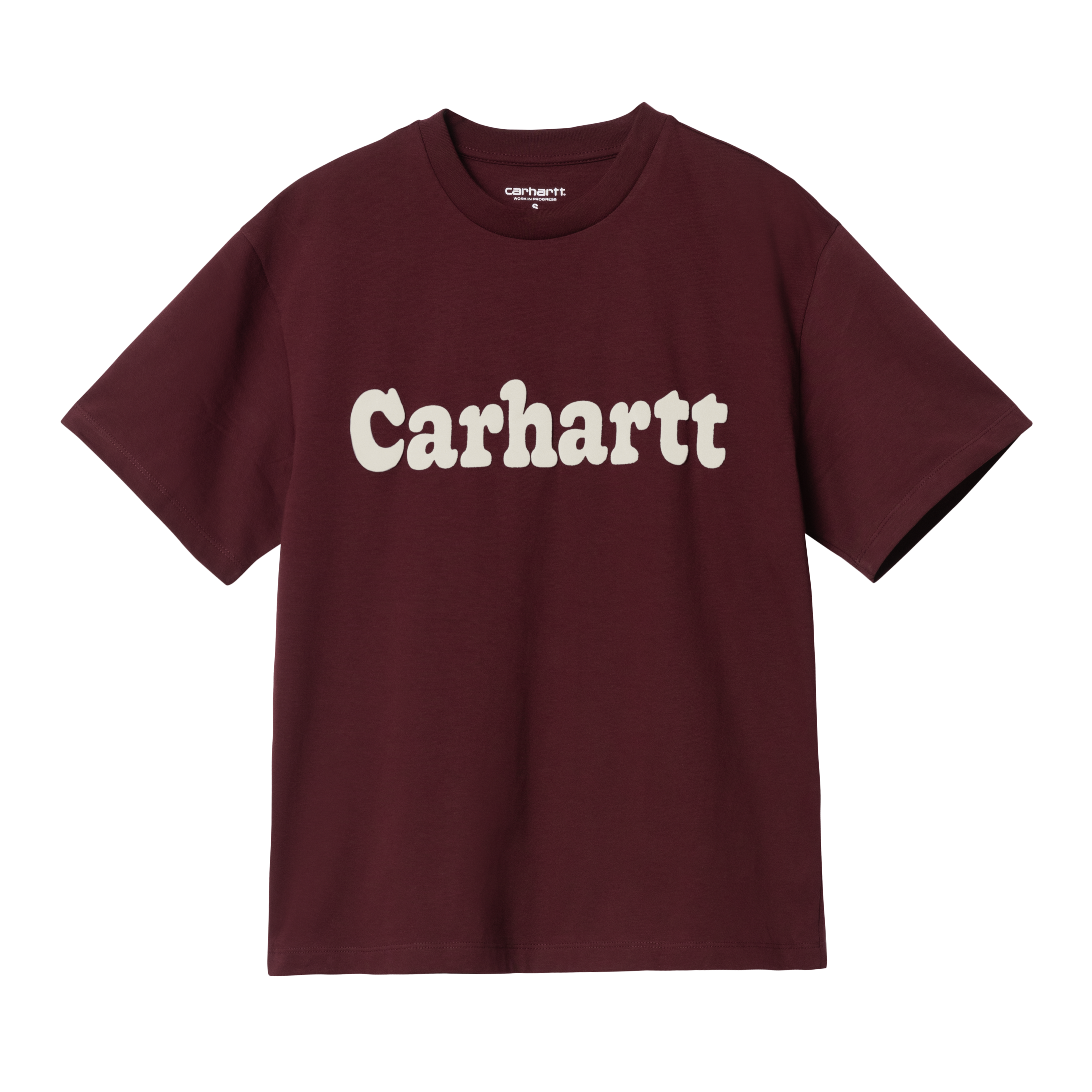 Carhartt WIP Women’s Short Sleeve Bubbles T-Shirt in Red