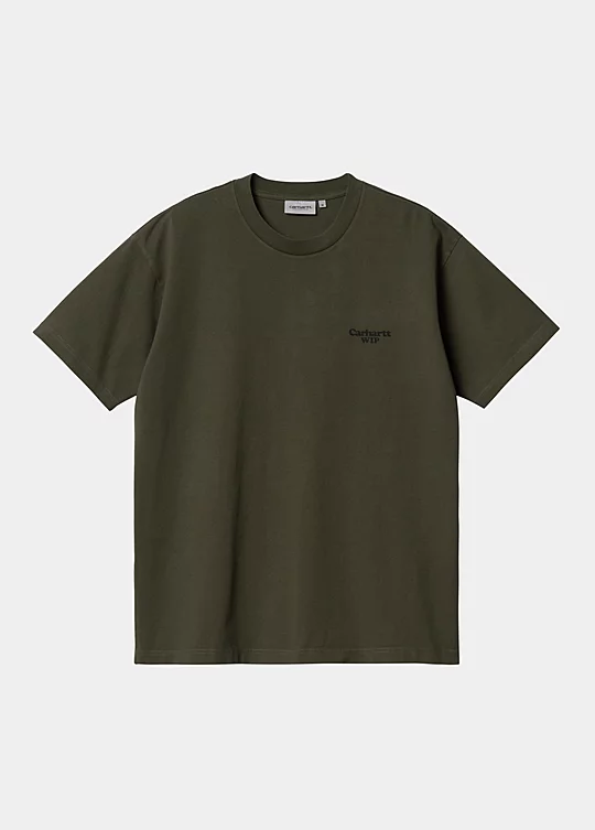 Carhartt WIP Short Sleeve Paisley T-Shirt in Green