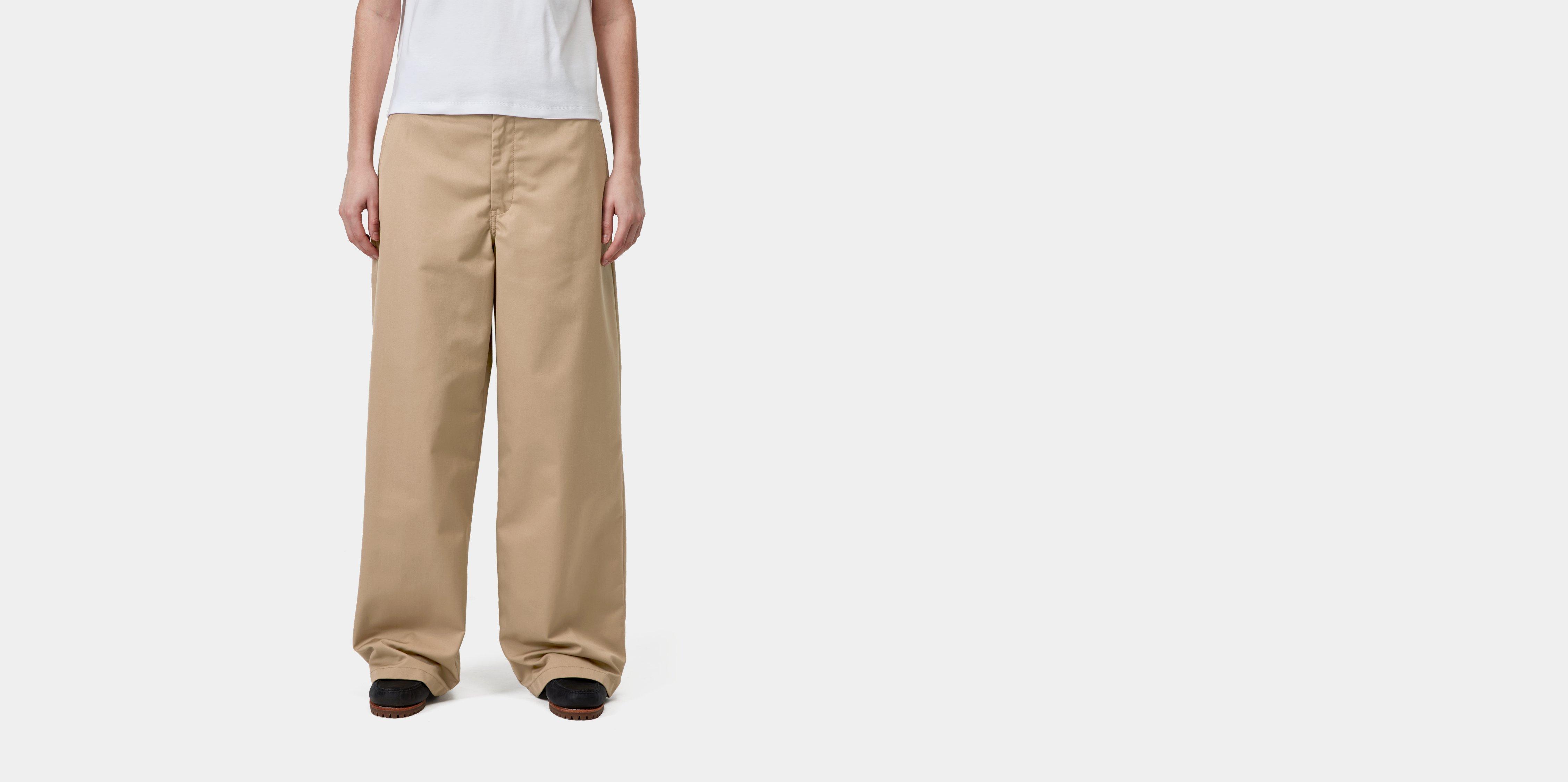 Carhartt WIP W' Craft Pant Leather rinsed | beige|brown | 32 | Women