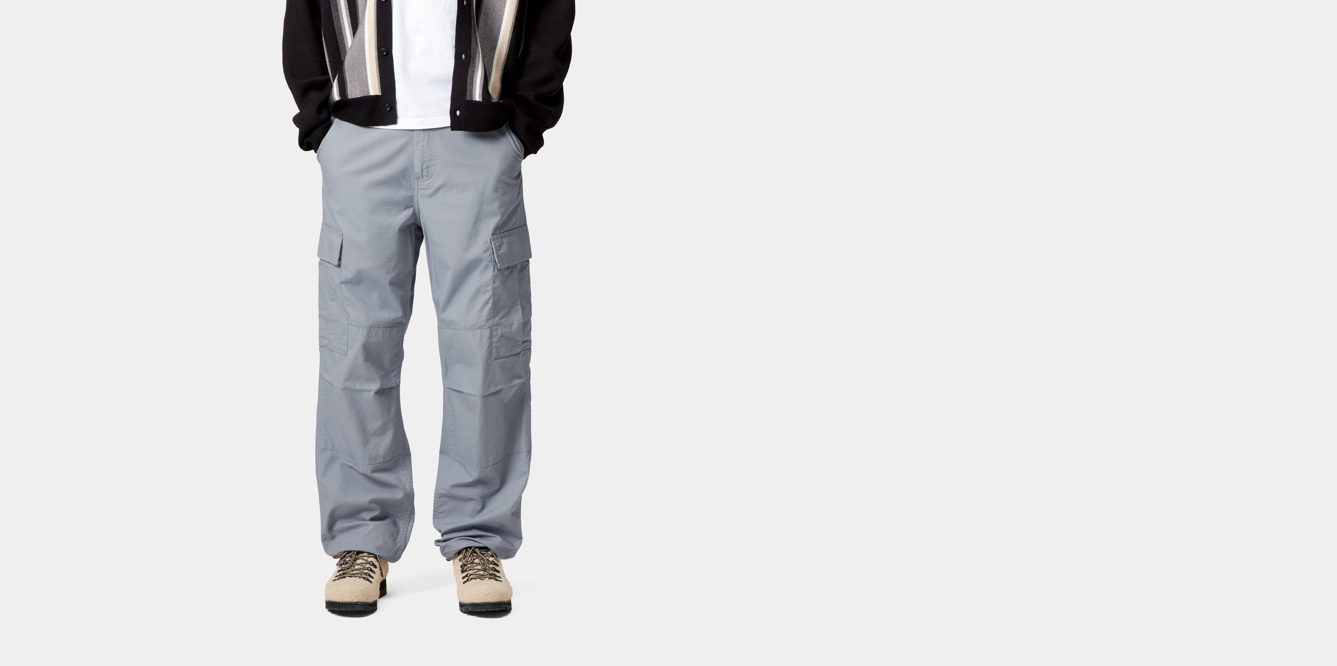 Carhartt WIP Regular Cargo Pant Mirror rinsed | grey | 29/32 | Men