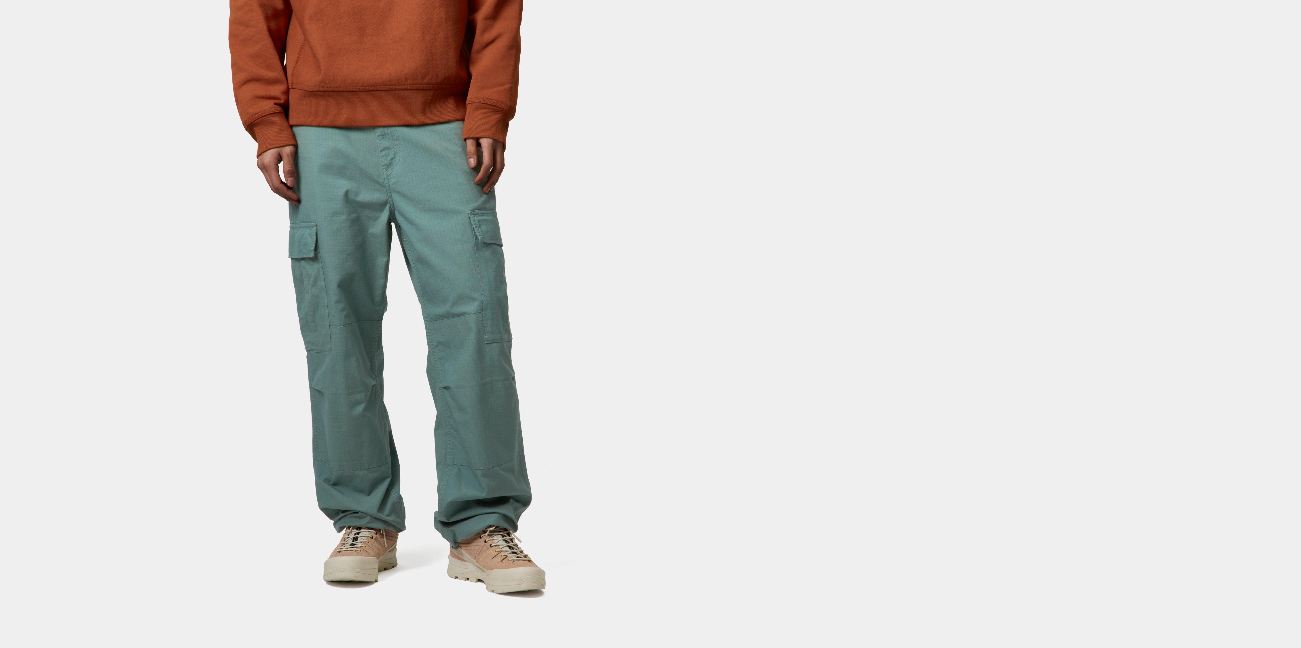 Carhartt WIP Regular Cargo Pant Silver Pine rinsed | green | 28/32 | Men