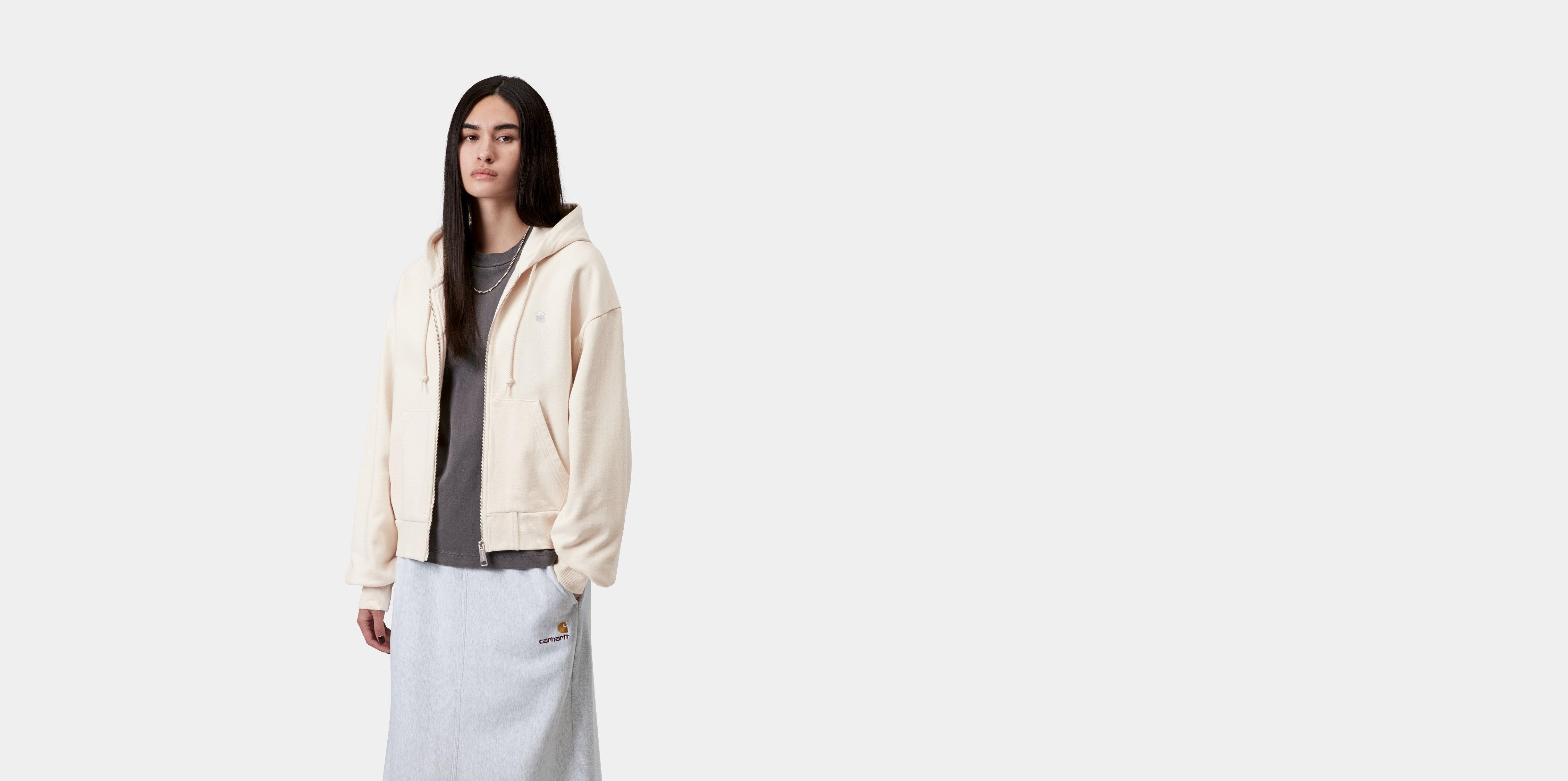 Carhartt WIP W' Hooded Casey Jacket Natural / Silver | beige | M | Women
