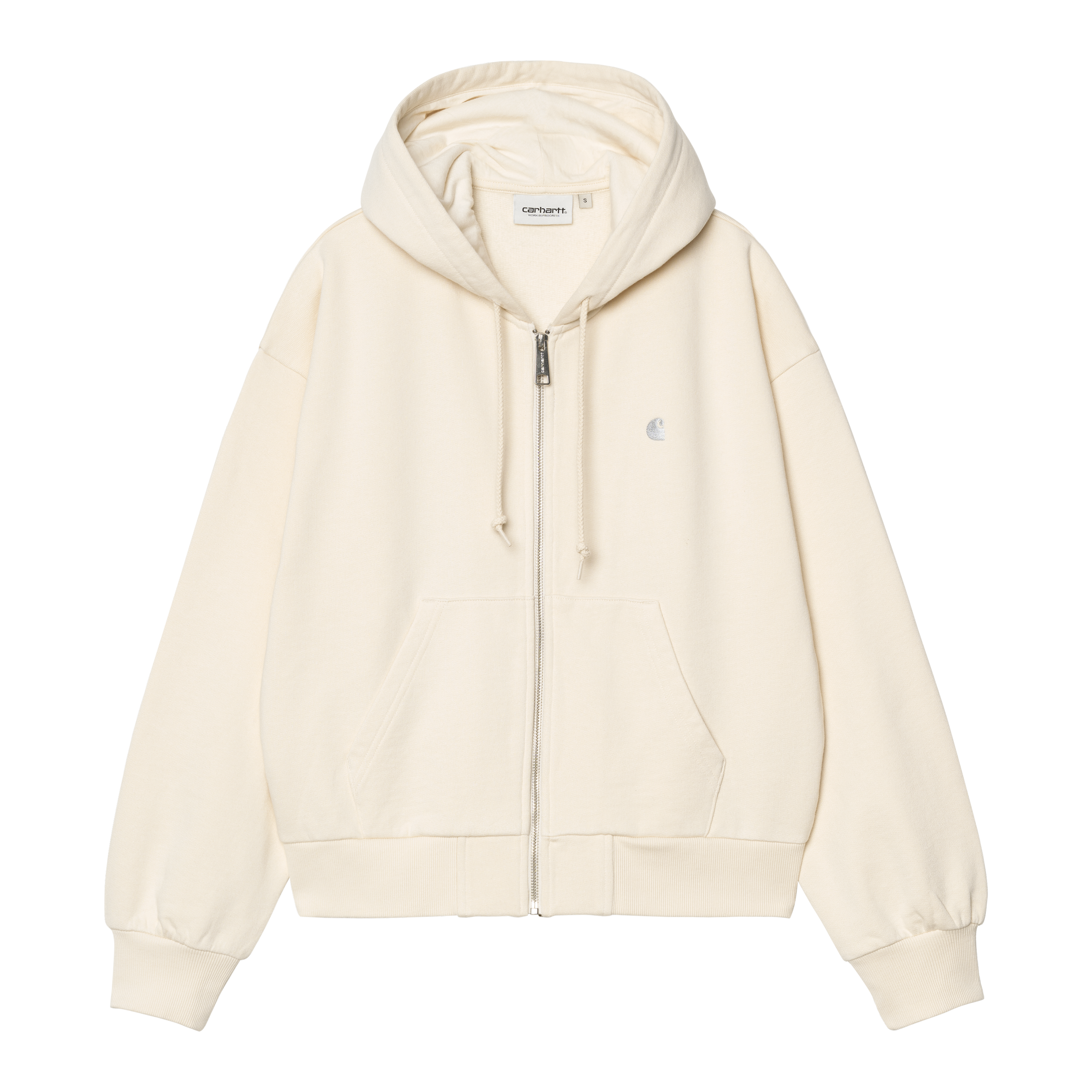 CASEY CASEY ペーパーコットンフードパーカー新品タグ付き Carhartt WIP Women's Hooded Casey Jacket, Natural / Silver
