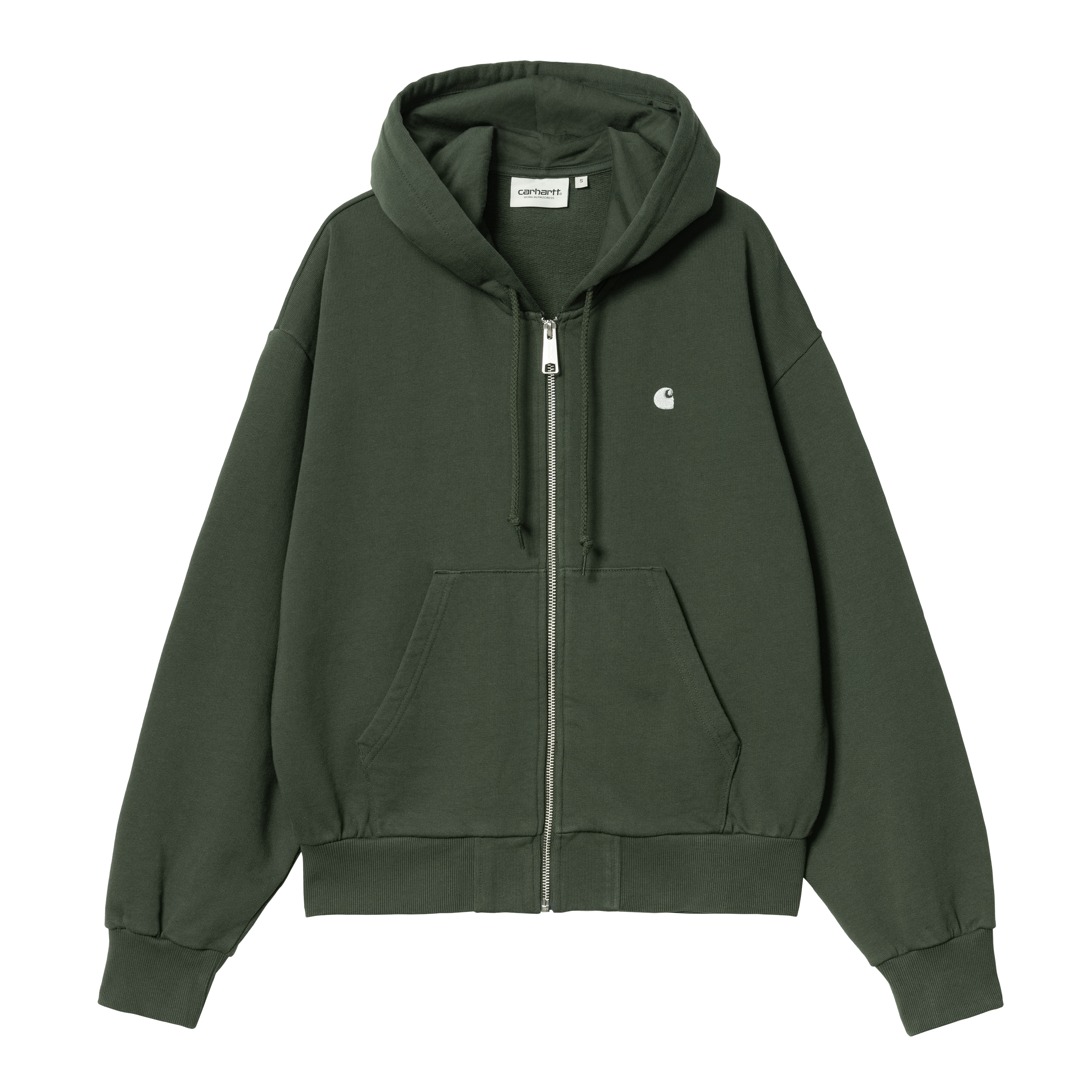 Carhartt WIP Women’s Hooded Casey Jacket en Verde