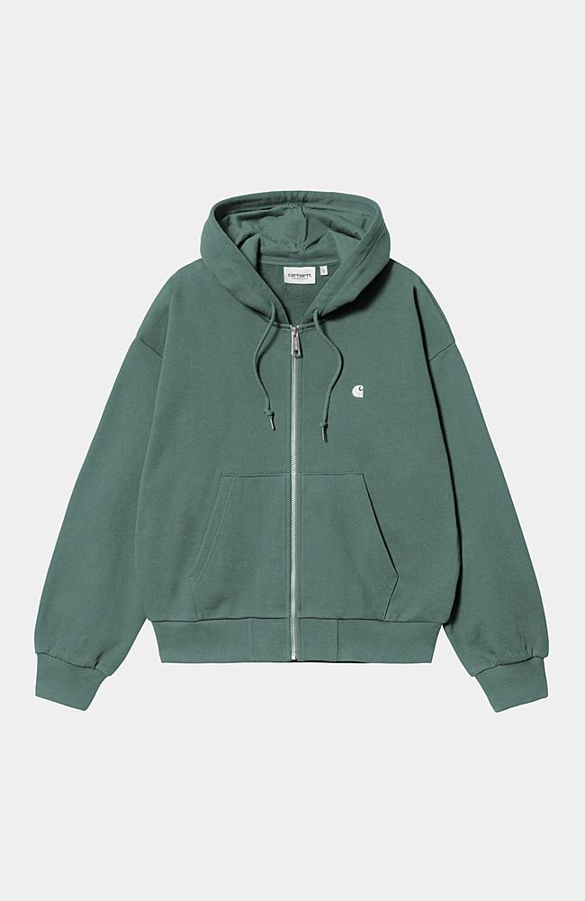 Carhartt WIP W' Hooded Casey Jacket, Silver Pine / Silver Carhartt WIP W' Hooded Casey Jacket, Silver Pine / Silver