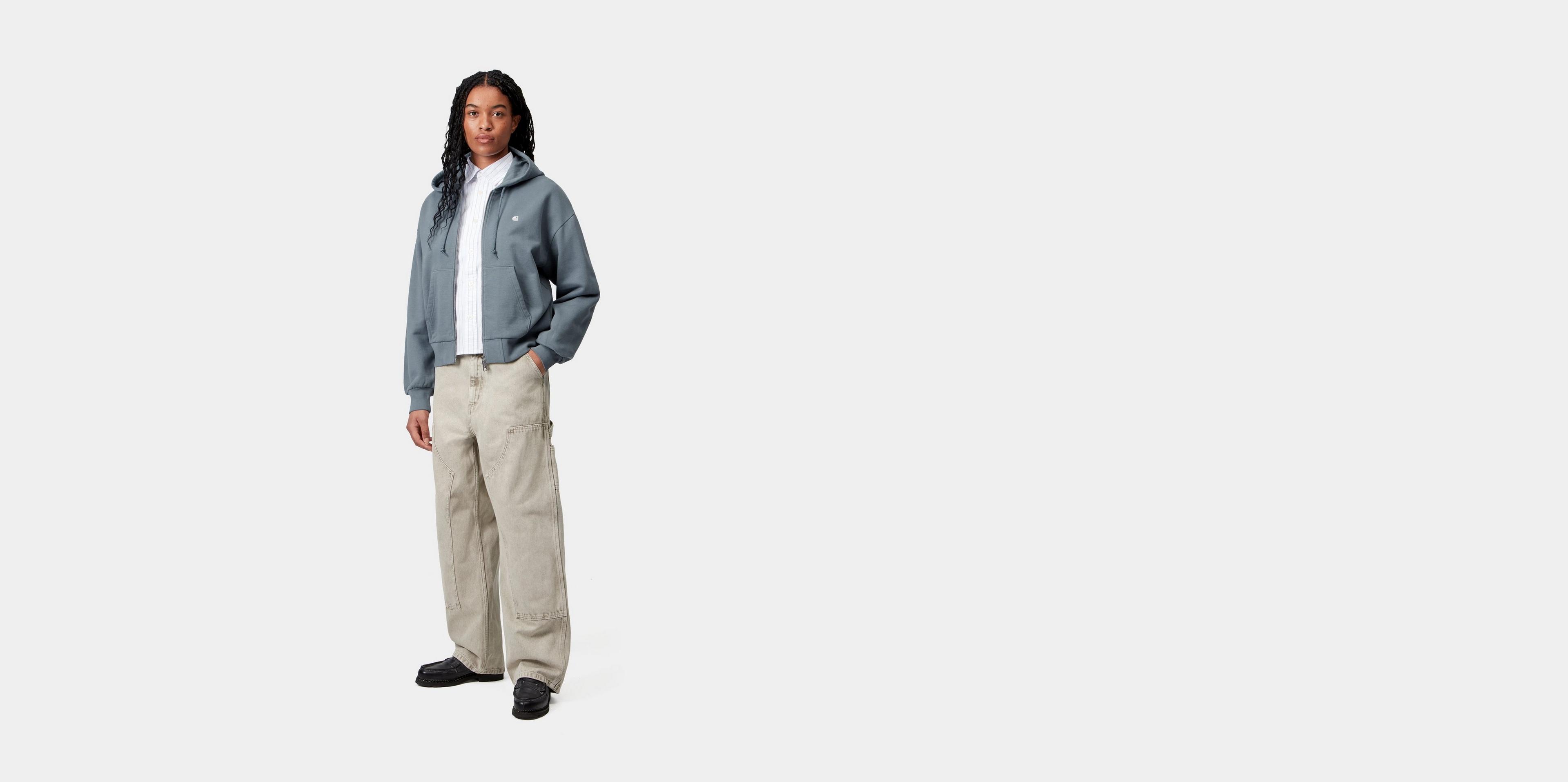 Carhartt WIP W' Hooded Casey Jacket, Angelite / Silver