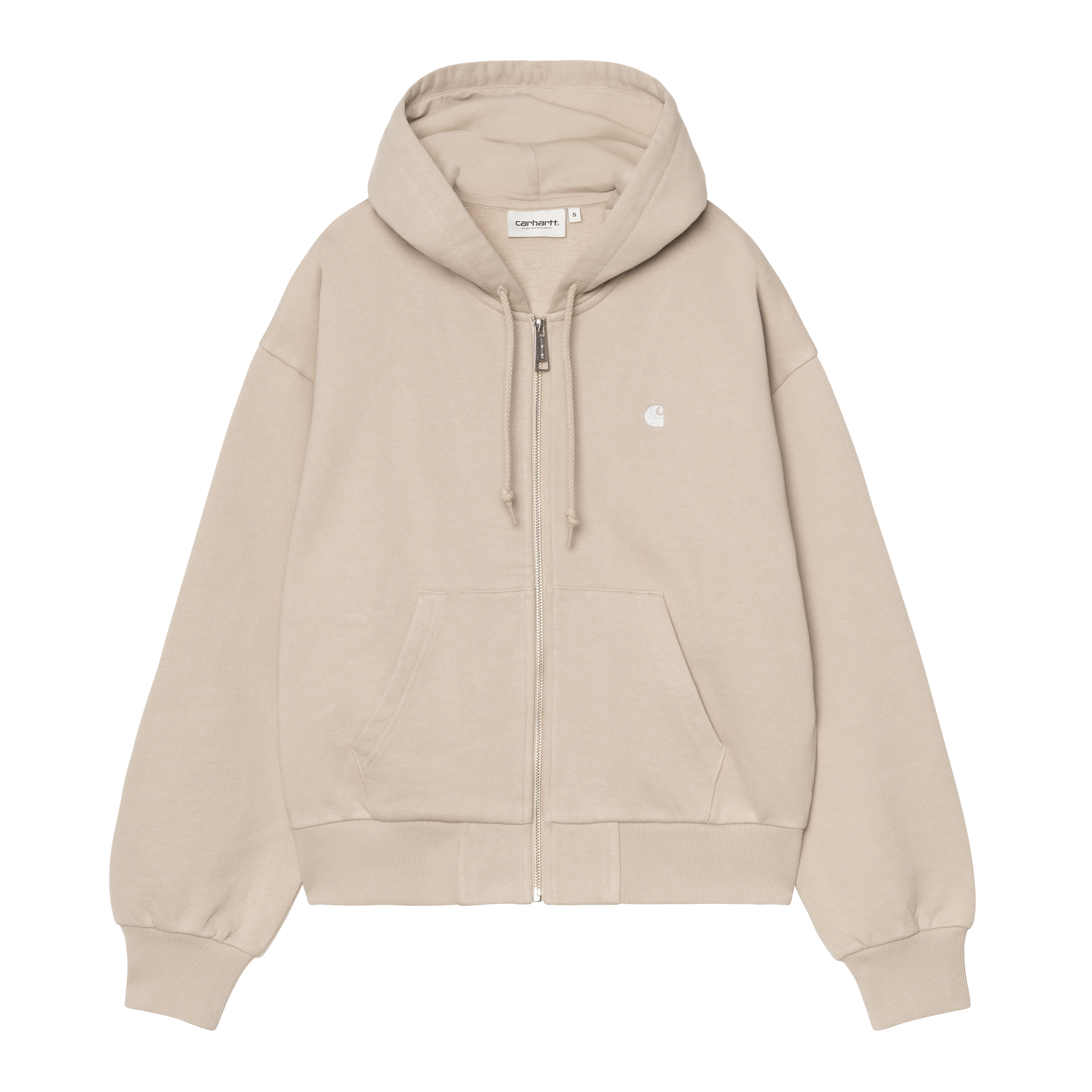 Carhartt WIP W' Hooded Casey Jacket, Fleur De Sel / Silver