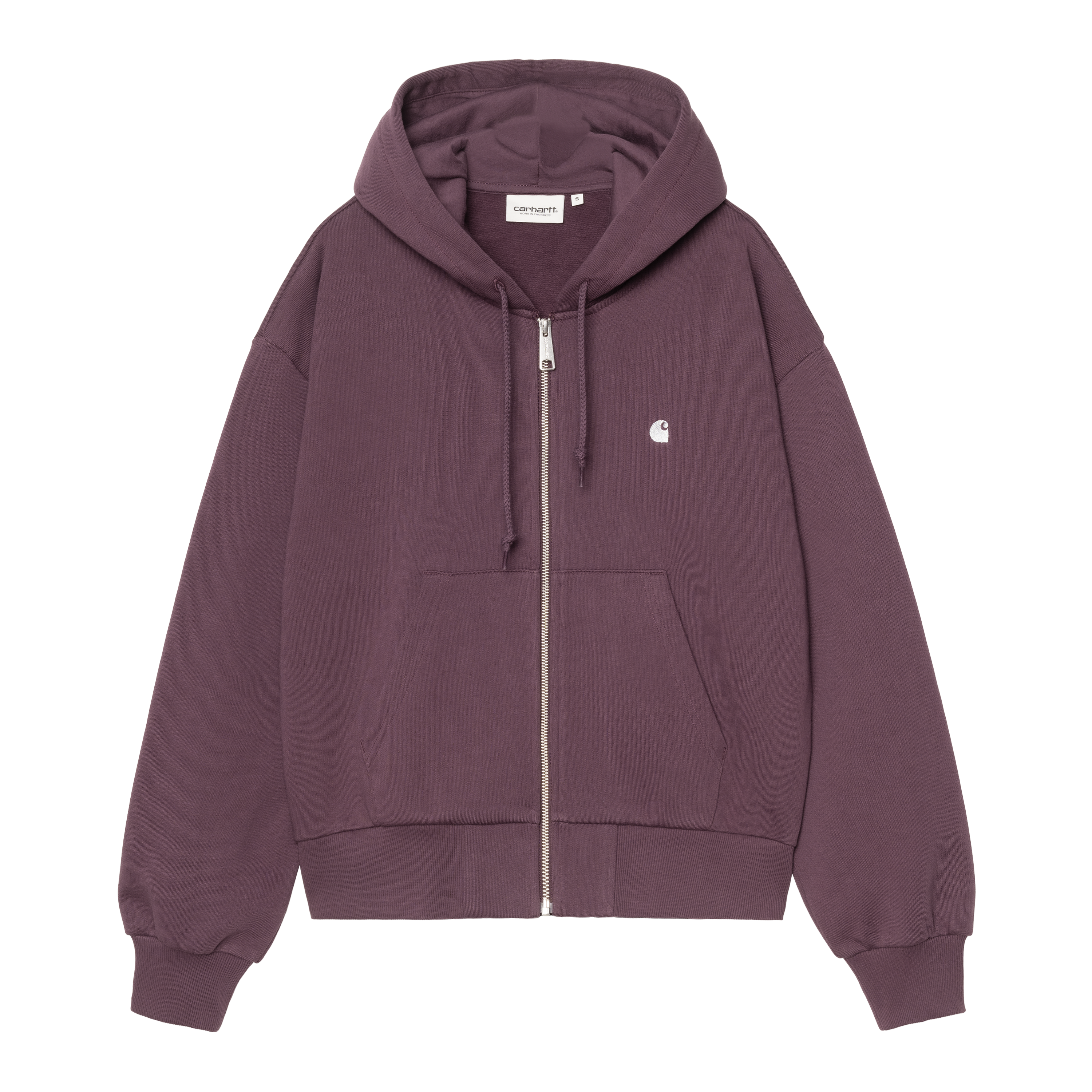 Carhartt WIP Women's Hooded Casey Jacket, Cozy Purple / Silver
