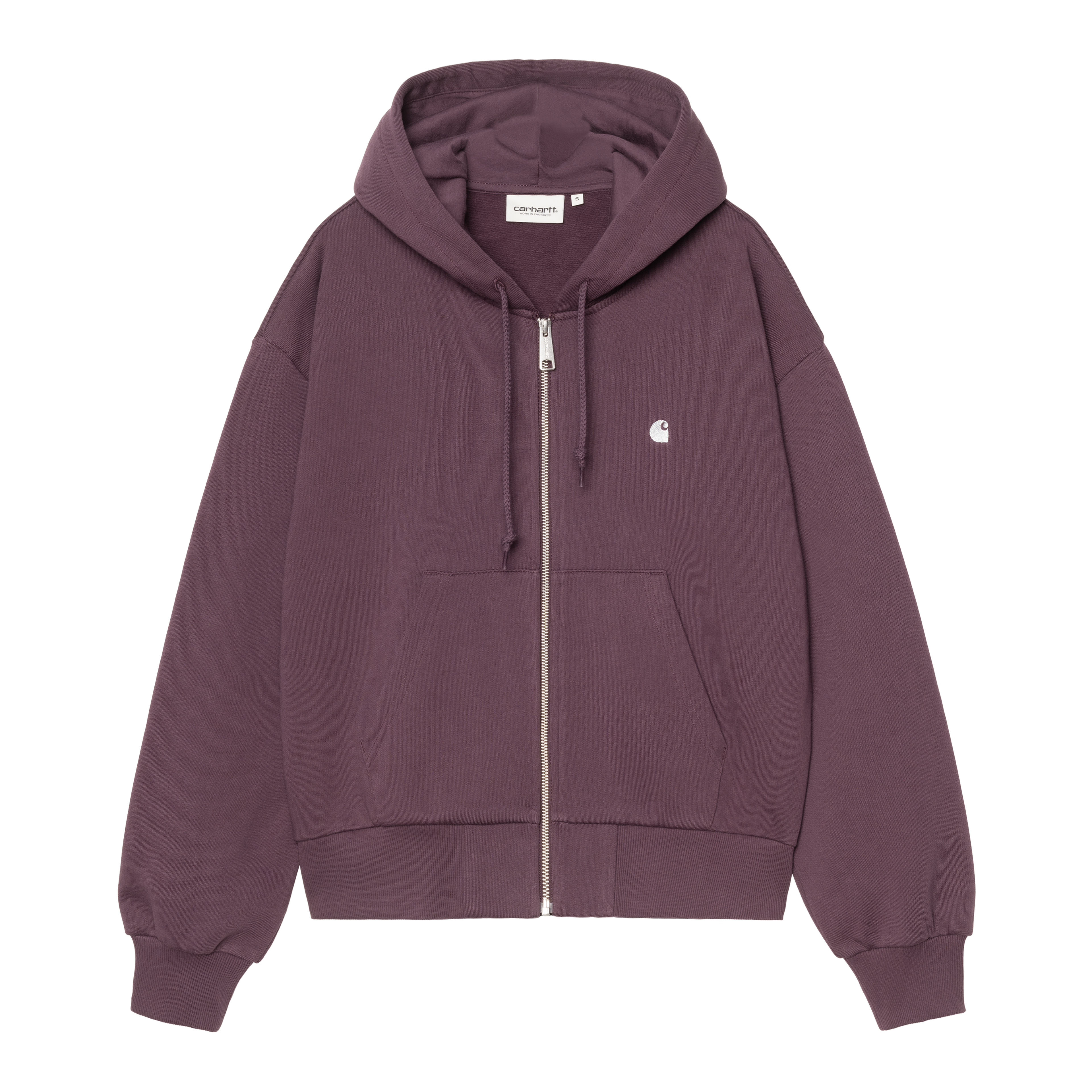 Carhartt WIP Women's Hooded Casey Jacket, Cozy Purple / Silver