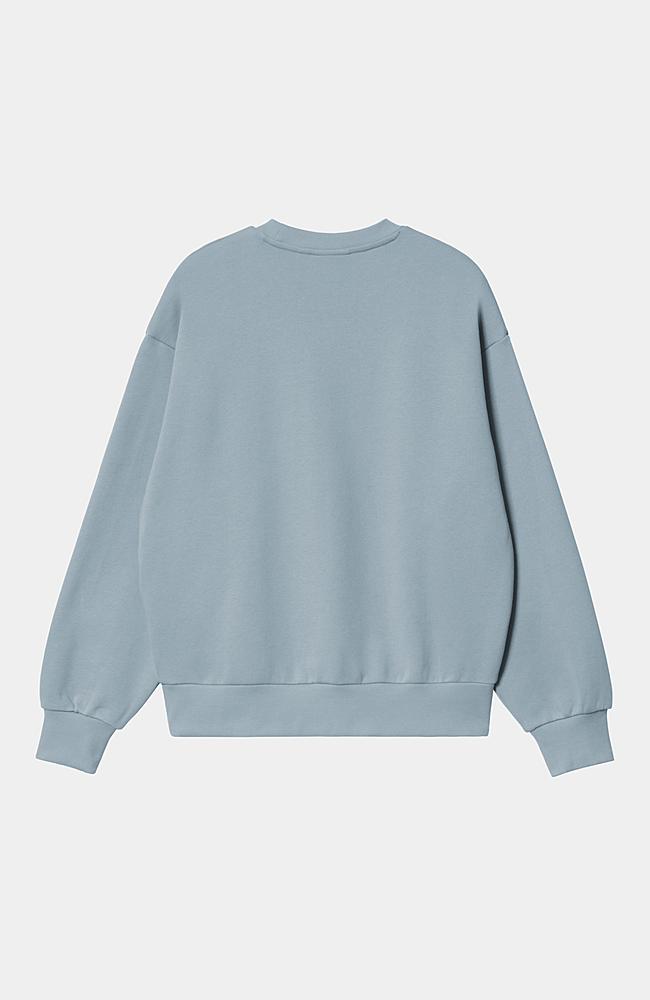 Carhartt WIP W' Casey Sweatshirt, Frosted Blue / Silver Carhartt WIP W' Casey Sweatshirt, Frosted Blue / Silver