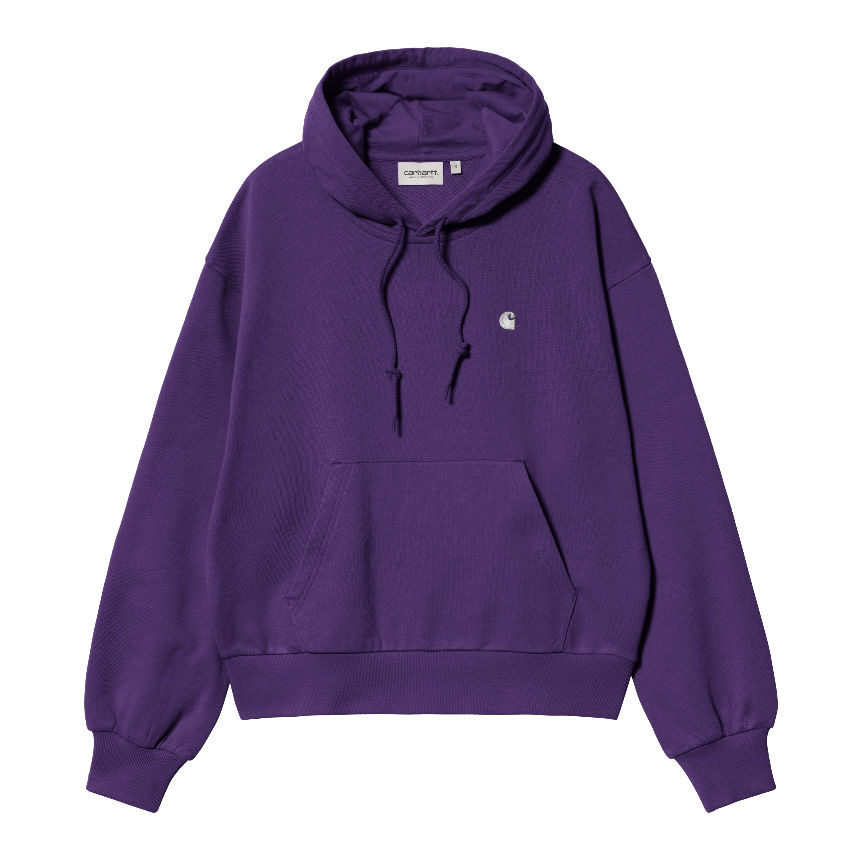 Carhartt WIP Women’s Hooded Casey Sweatshirt in Purple
