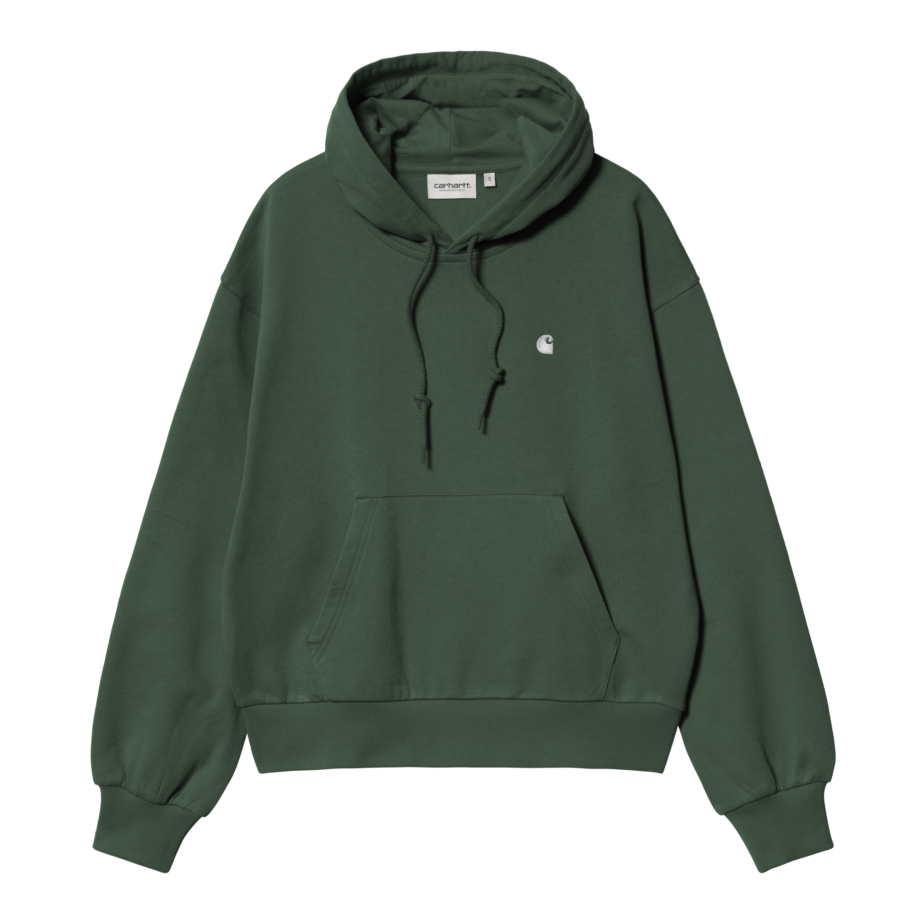 Carhartt WIP Women’s Hooded Casey Sweatshirt em Verde