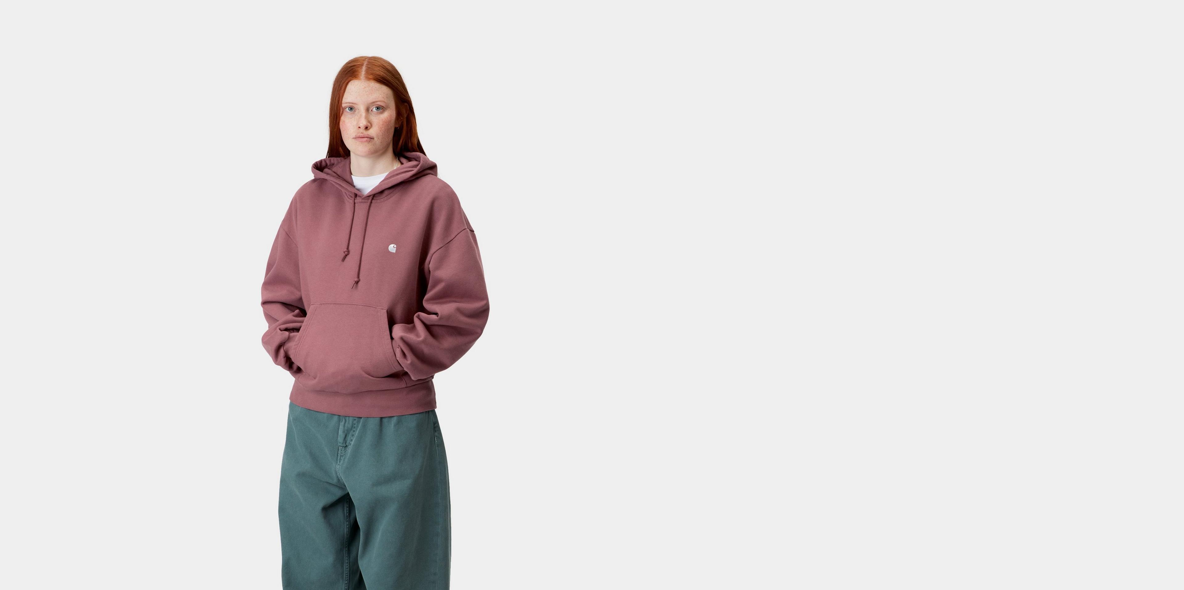 【carhartt】\"Hooded Chase\"フードチェイスフーディ/Dusky Pink Carhartt WIP Hooded Chase Sweatshirt | Dusky Pink – Page