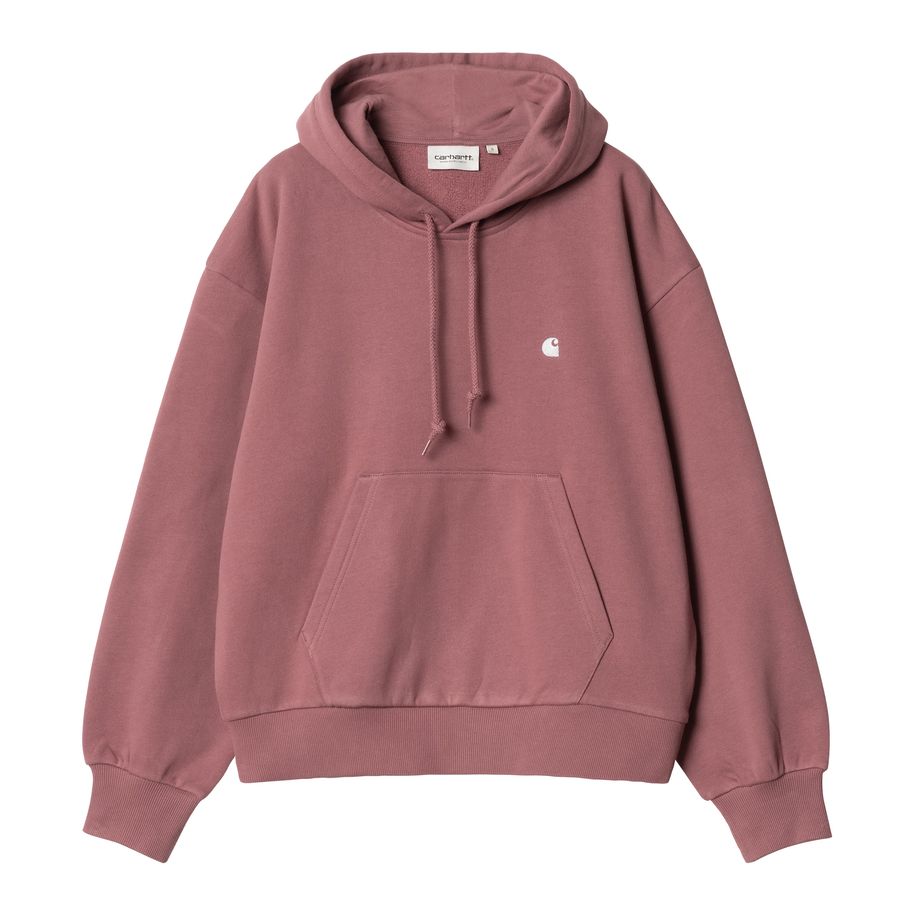 Carhartt WIP Women’s Hooded Casey Sweatshirt in Rosa