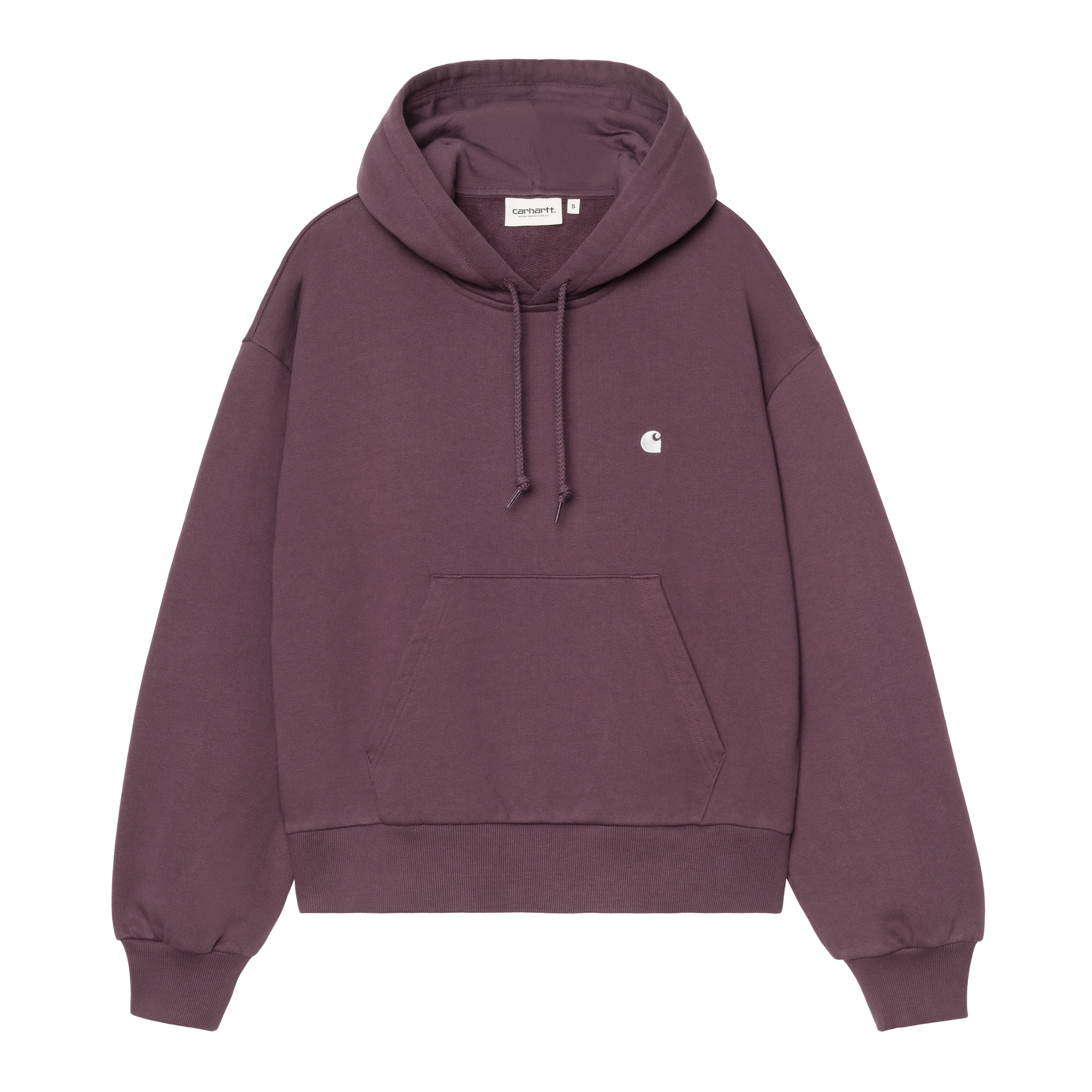 Carhartt WIP Women's Hooded Casey Sweatshirt, Cozy Purple / Silver