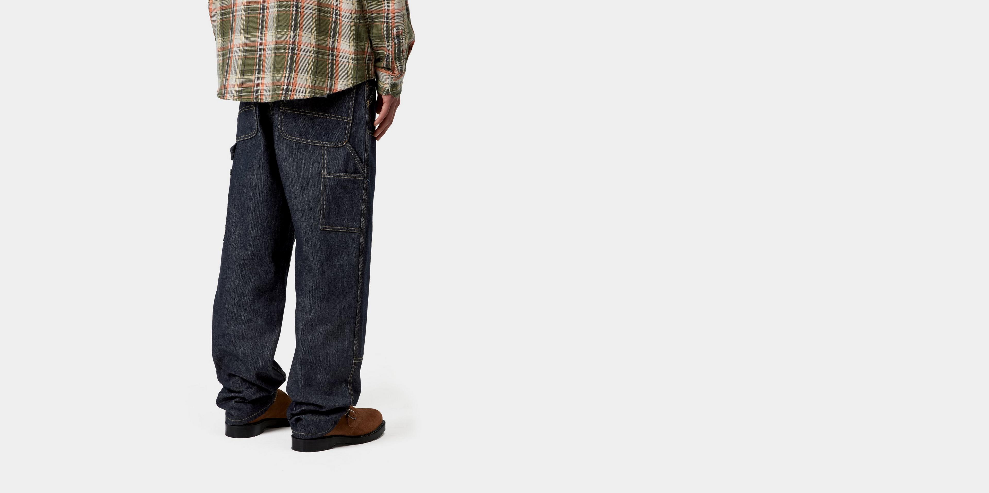 Carhartt WIP Double Knee Pant, Blue | Official Online Store